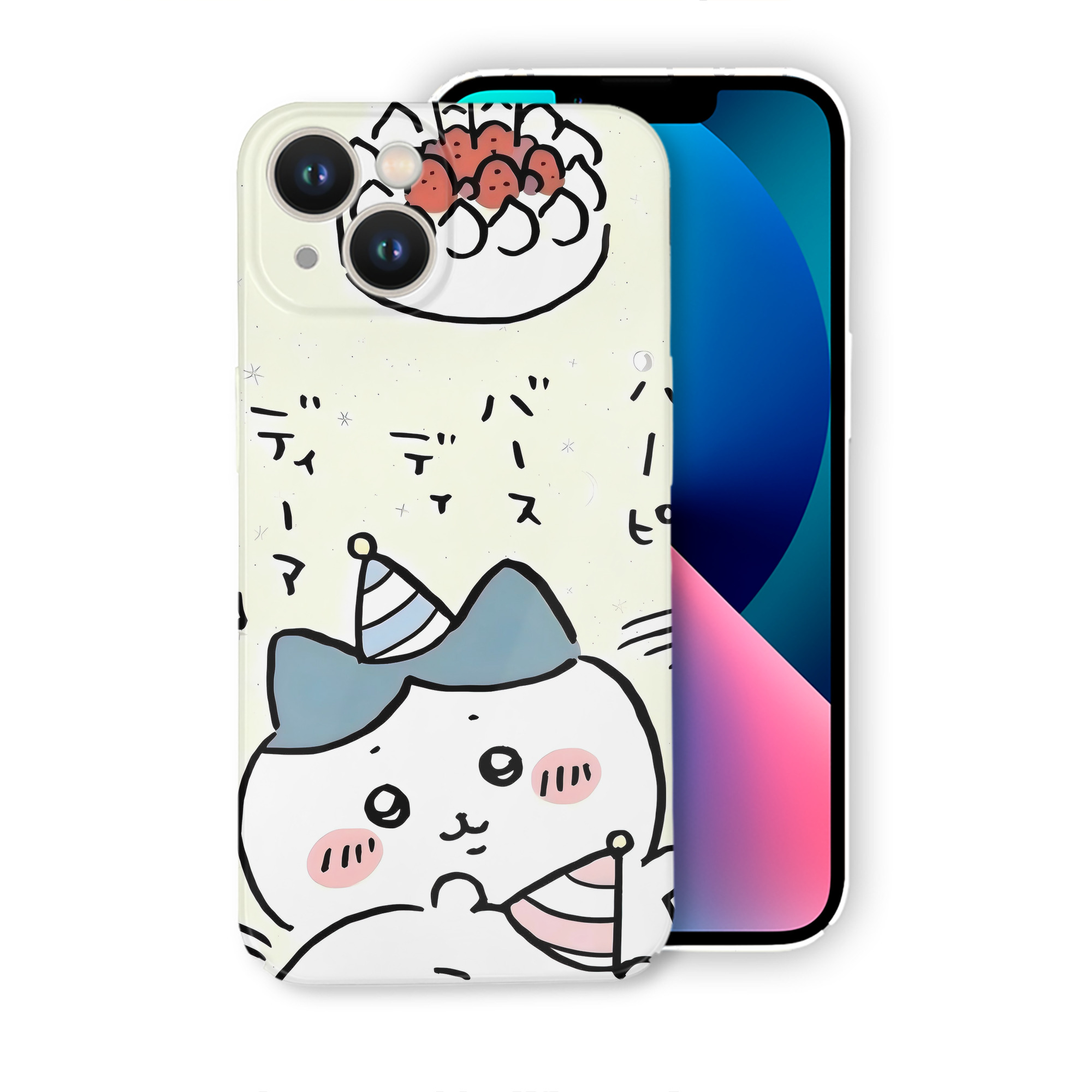 （画像用） ちいかわ Chii-kawa 【iPhone 14シリーズ対応】ハードケース