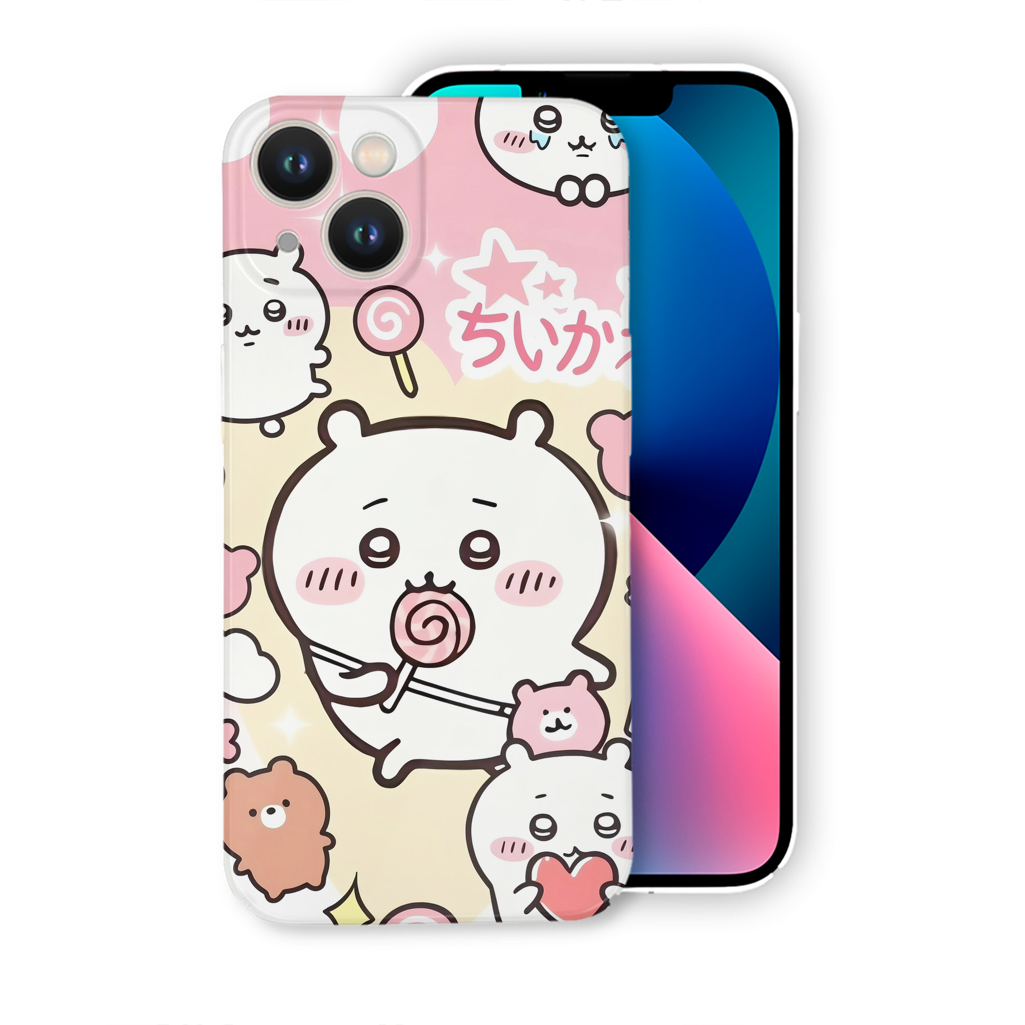（画像用） ちいかわ Chii-kawa 【iPhone 14シリーズ対応】ハードケース