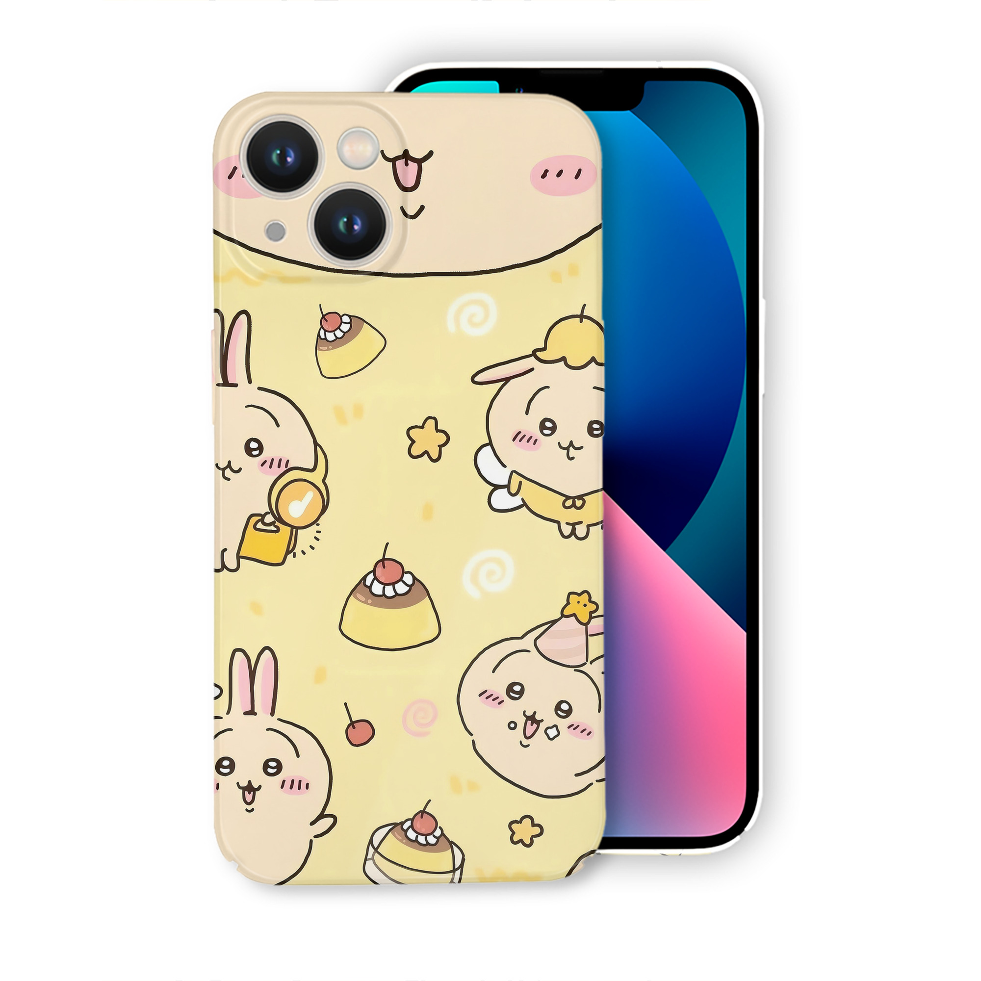 （画像用） ちいかわ Chii-kawa 【iPhone 14シリーズ対応】ハードケース