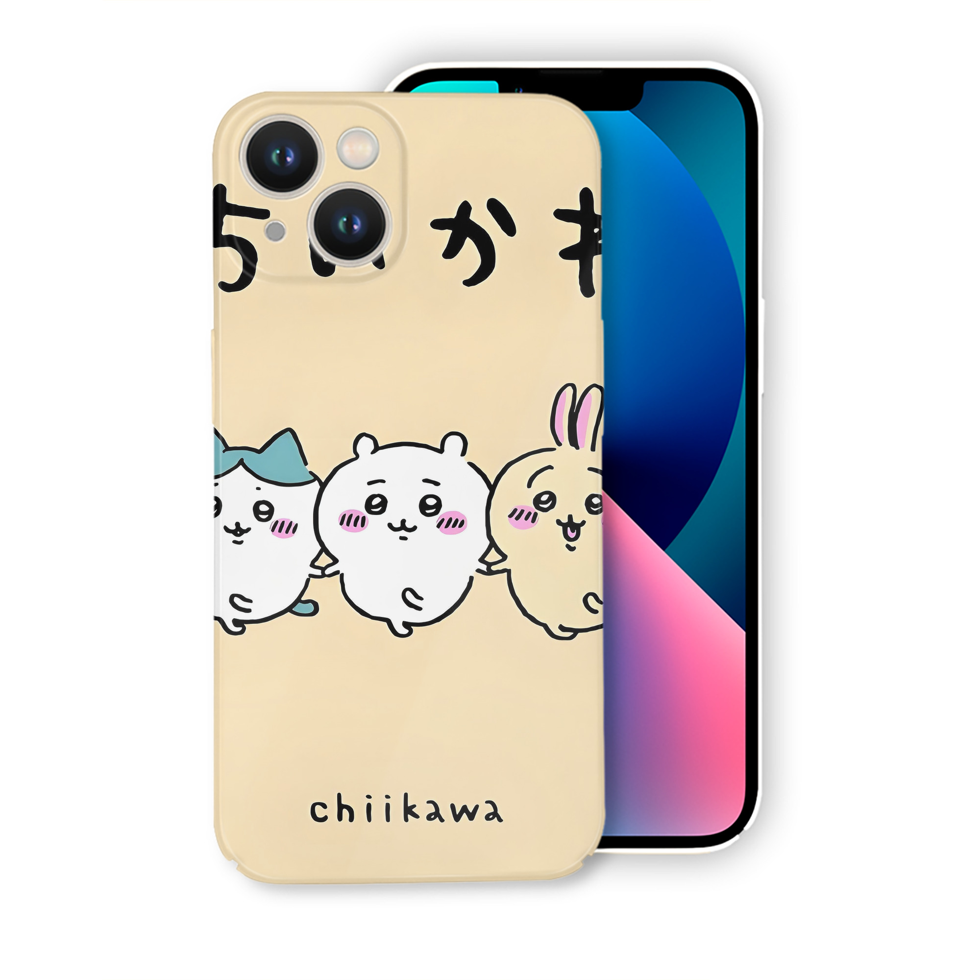 （画像用） ちいかわ Chii-kawa 【iPhone 14シリーズ対応】ハードケース