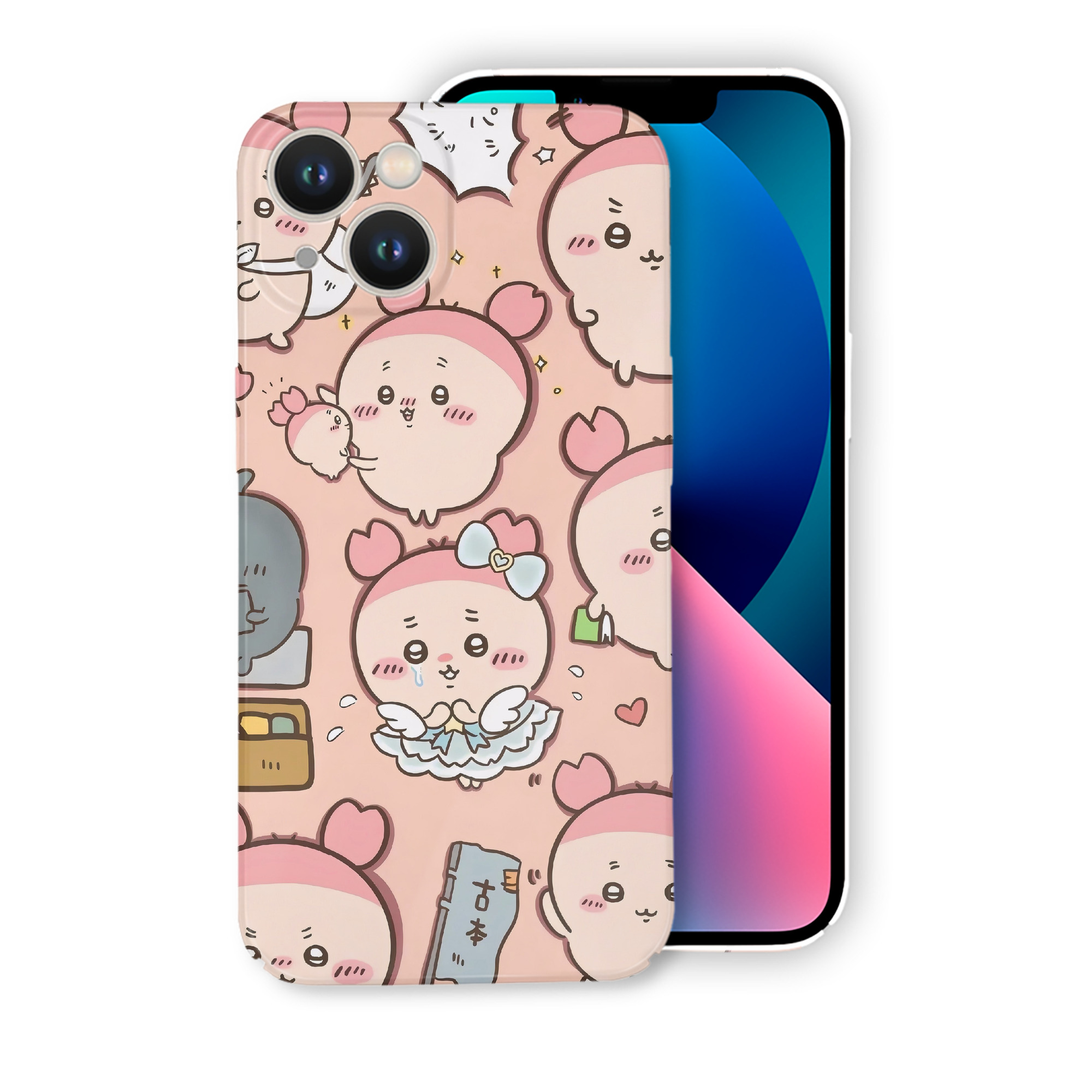（画像用） ちいかわ Chii-kawa 【iPhone 14シリーズ対応】ハードケース
