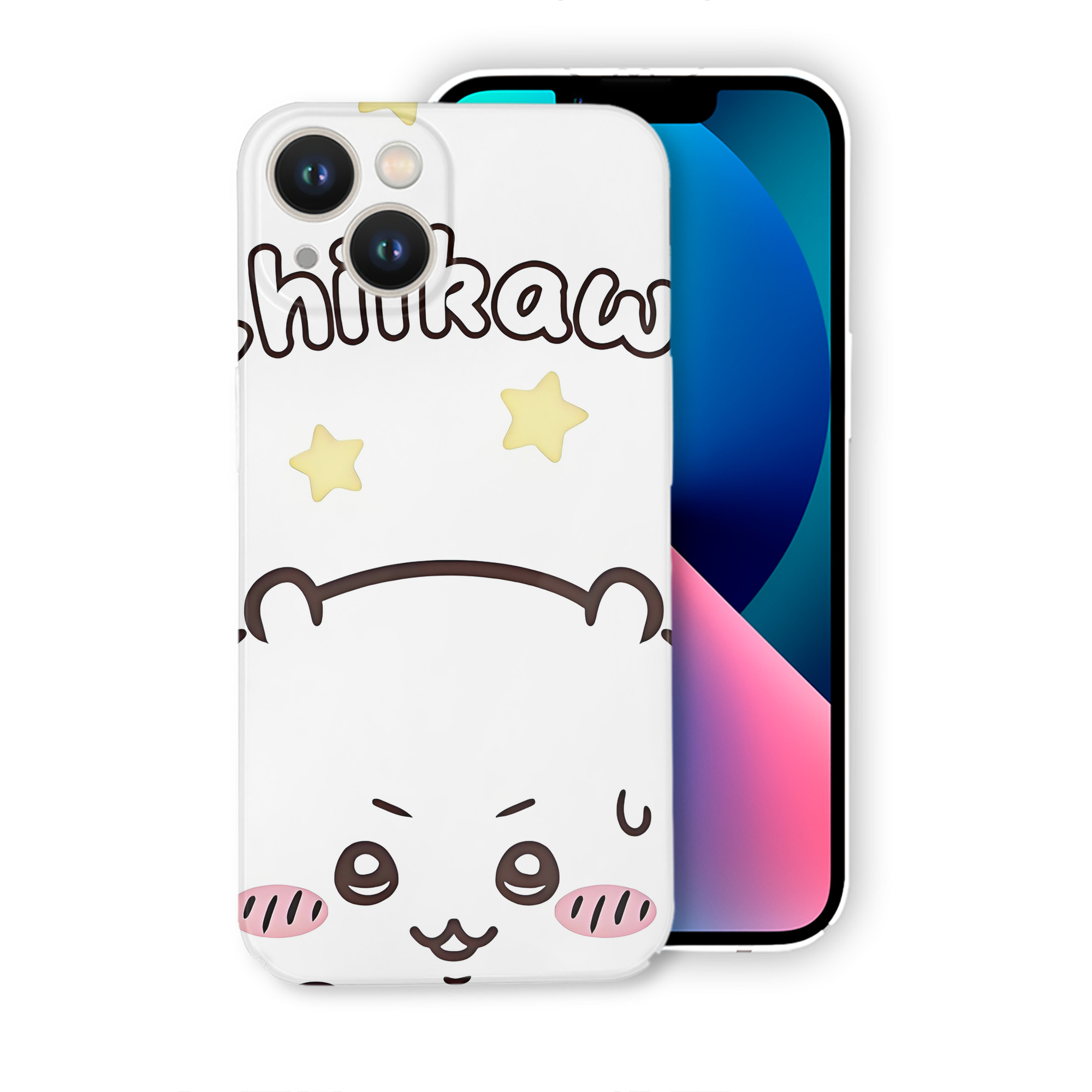 （画像用） ちいかわ Chii-kawa 【iPhone 14シリーズ対応】ハードケース