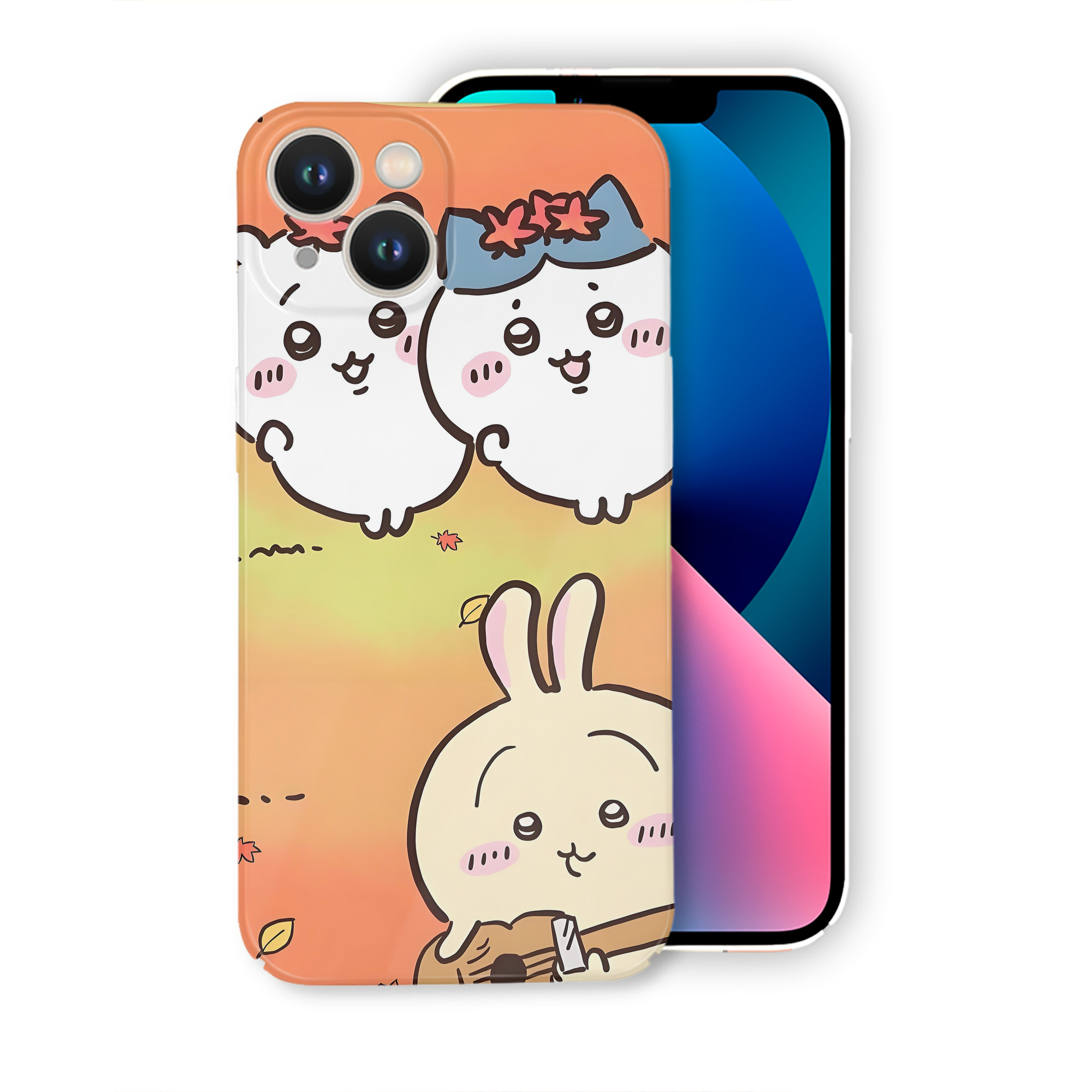 （画像用） ちいかわ Chii-kawa 【iPhone 14シリーズ対応】ハードケース