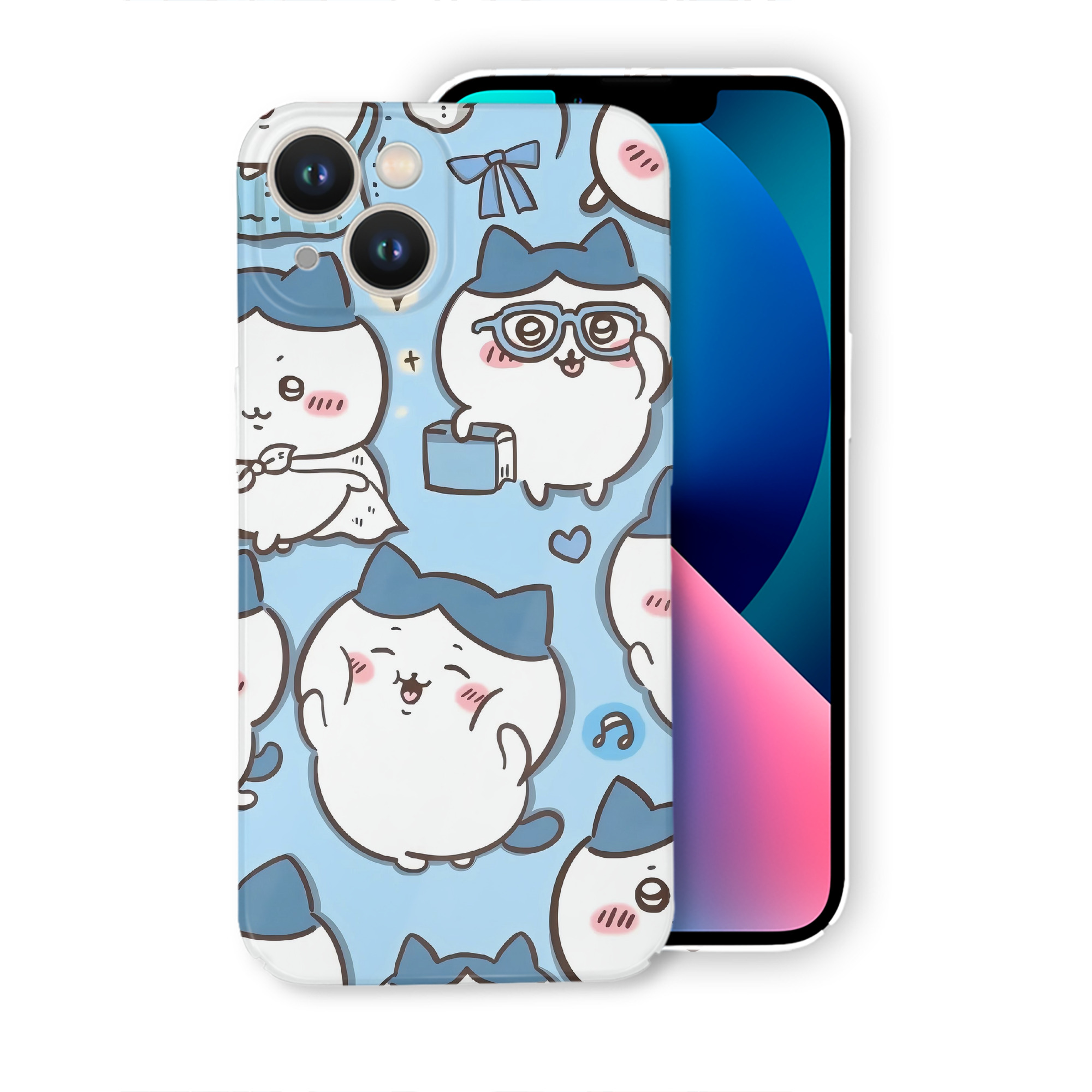 （画像用） ちいかわ Chii-kawa 【iPhone 14シリーズ対応】ハードケース
