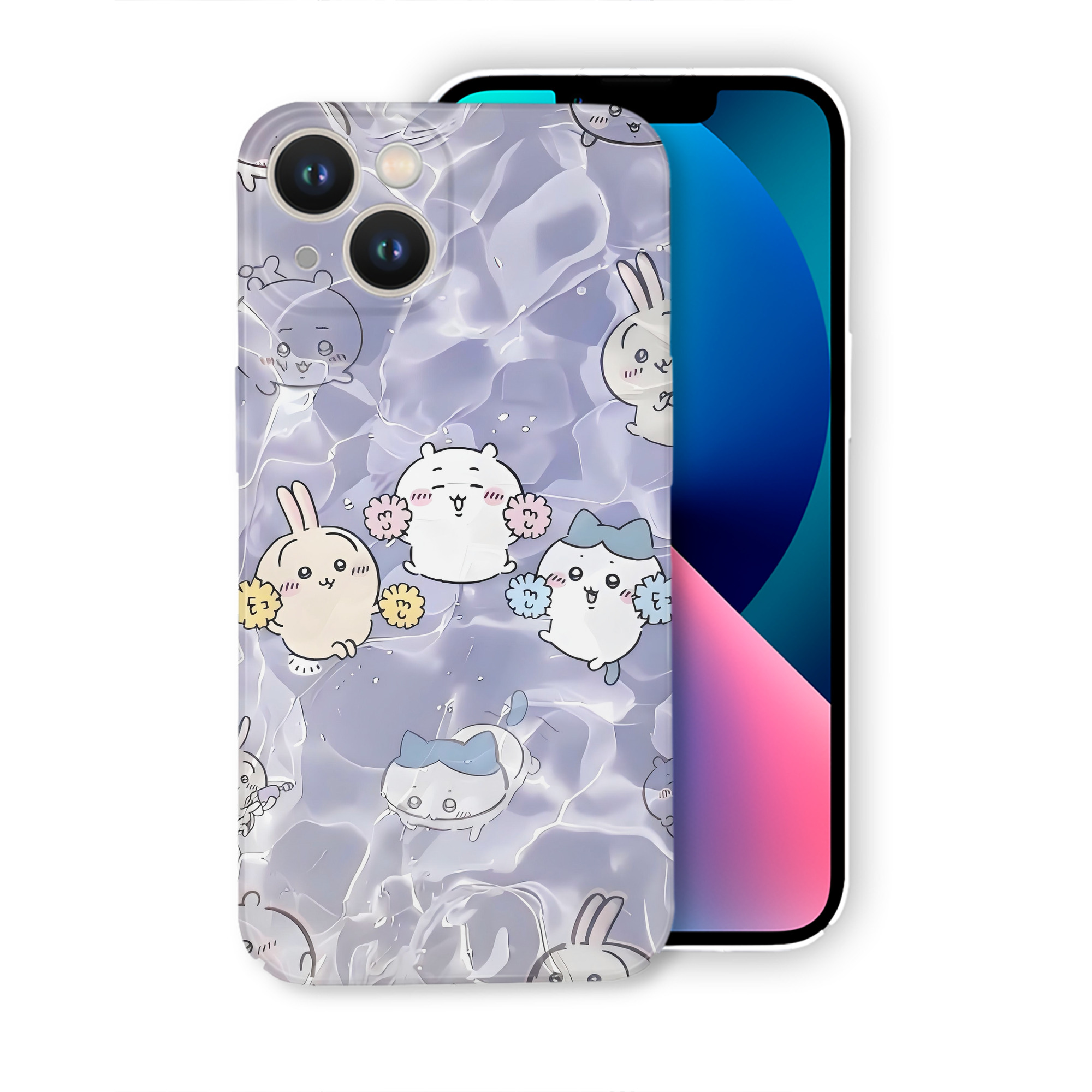 （画像用） ちいかわ Chii-kawa 【iPhone 14シリーズ対応】ハードケース