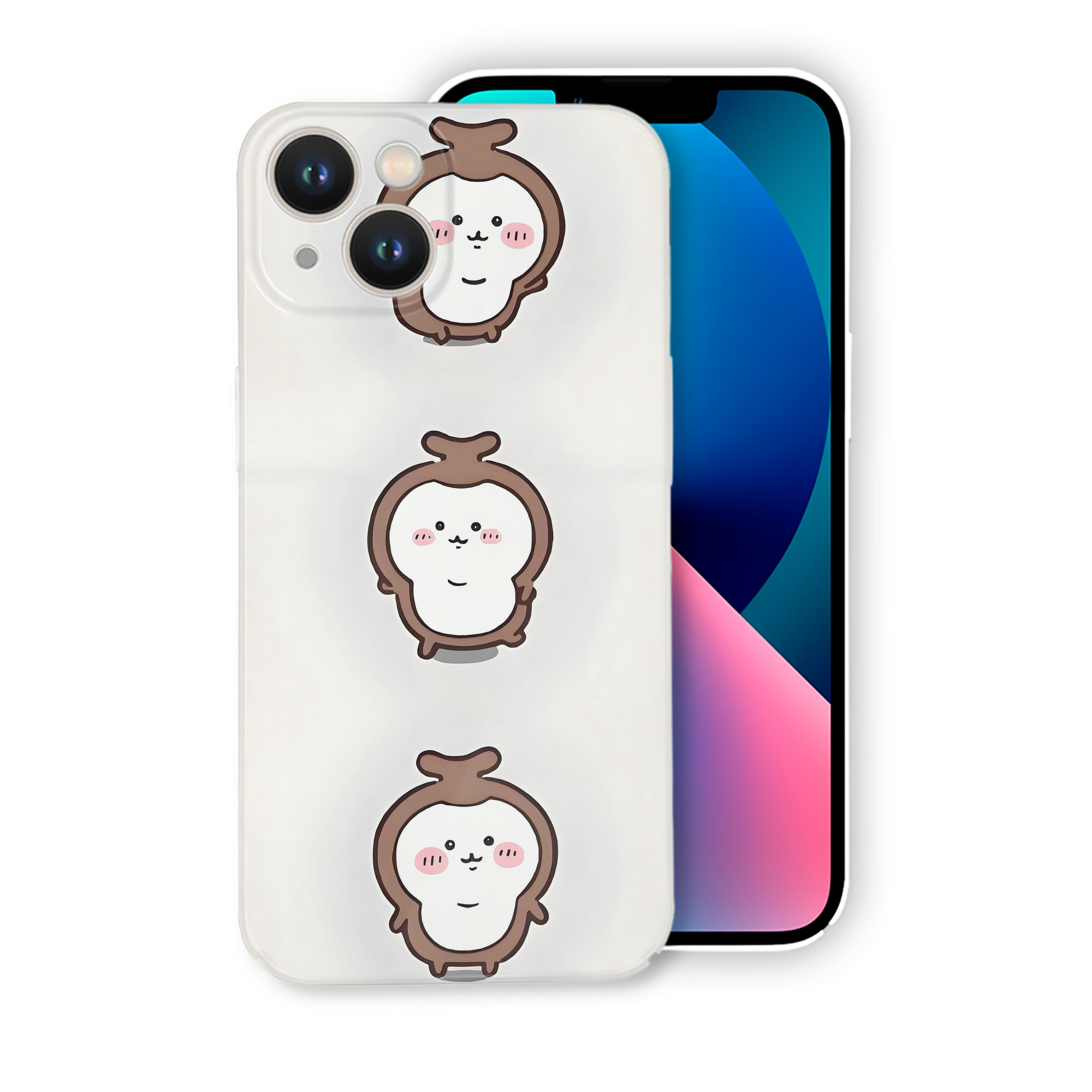 （画像用） ちいかわ Chii-kawa 【iPhone 14シリーズ対応】ハードケース