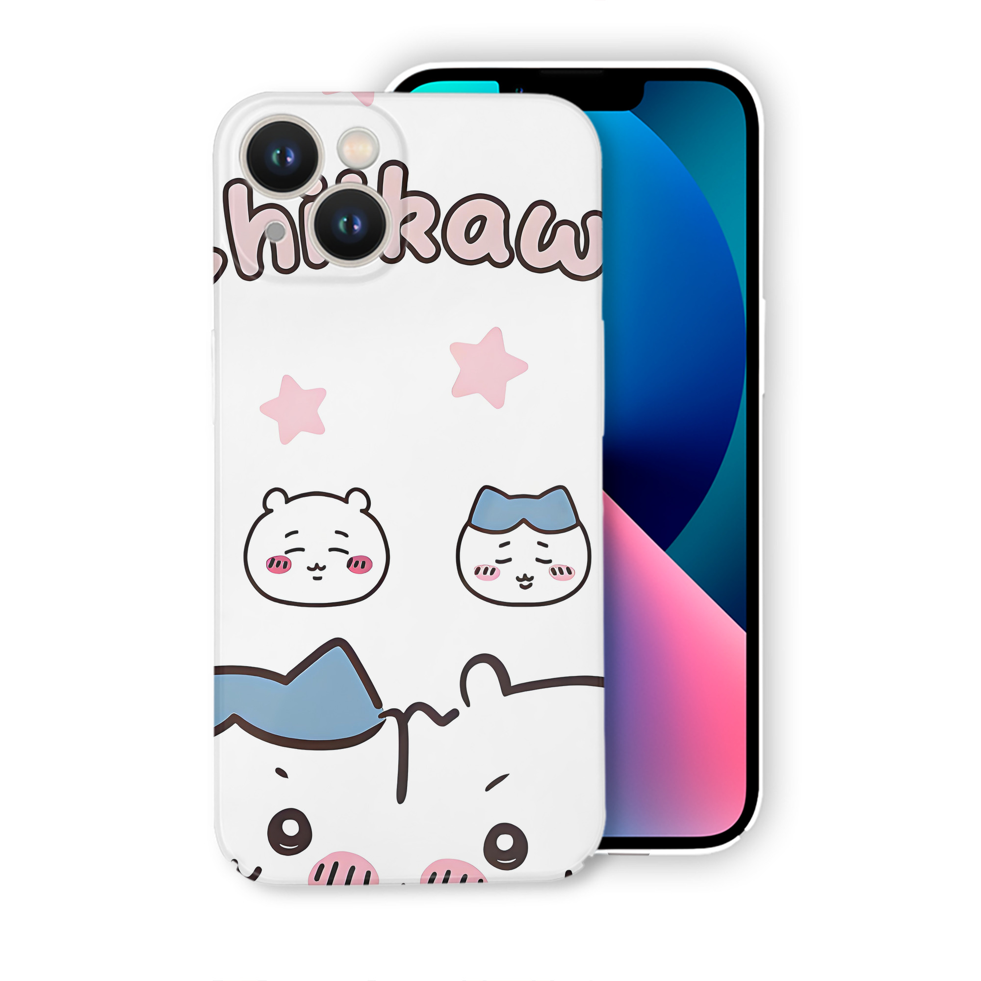（画像用） ちいかわ Chii-kawa 【iPhone 14シリーズ対応】ハードケース