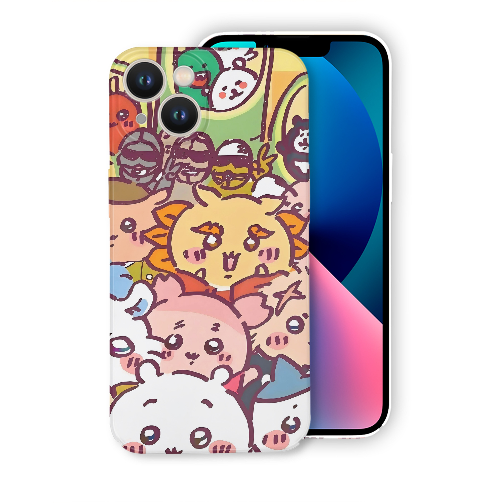 （画像用） ちいかわ Chii-kawa 【iPhone 14シリーズ対応】ハードケース