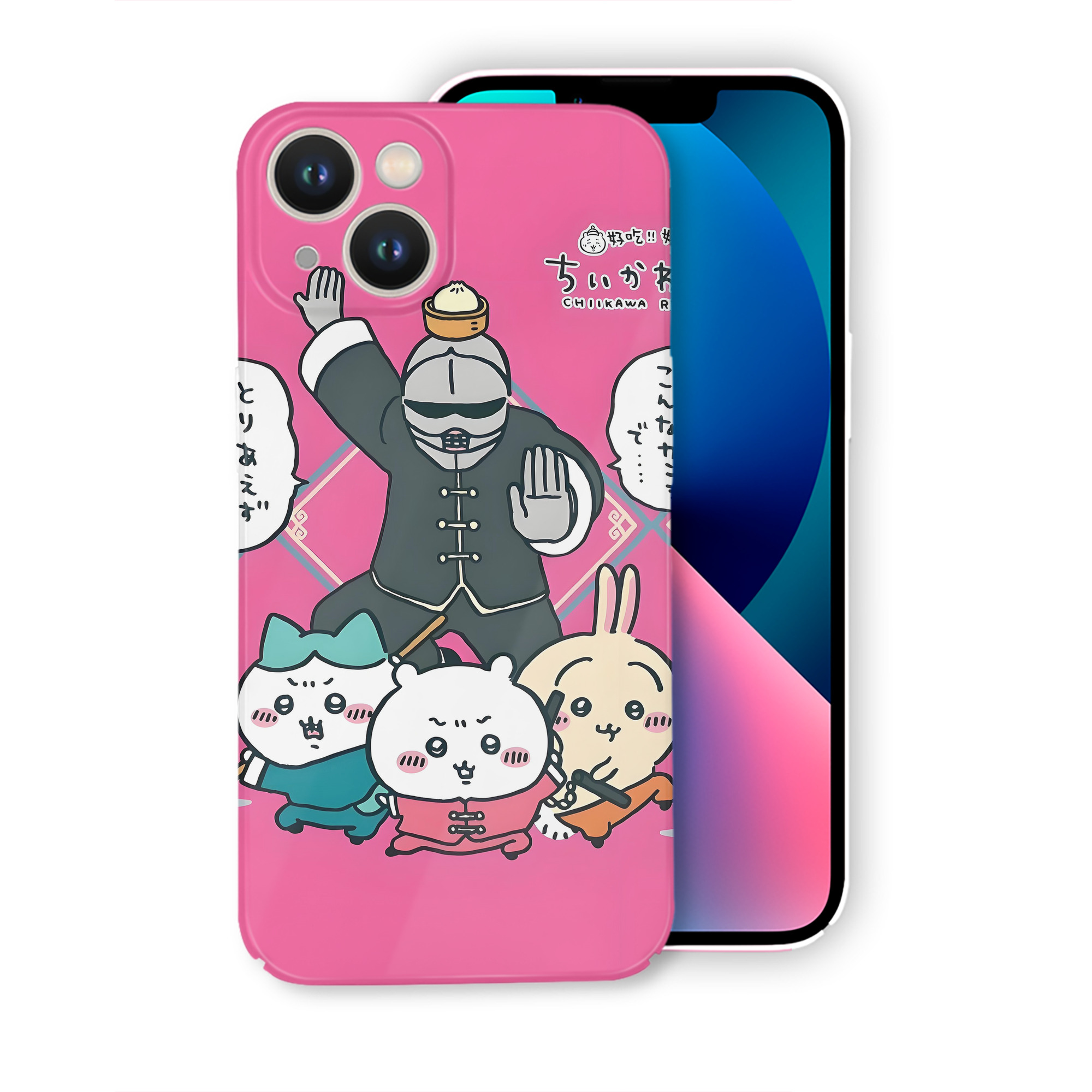 （画像用） ちいかわ Chii-kawa 【iPhone 14シリーズ対応】ハードケース
