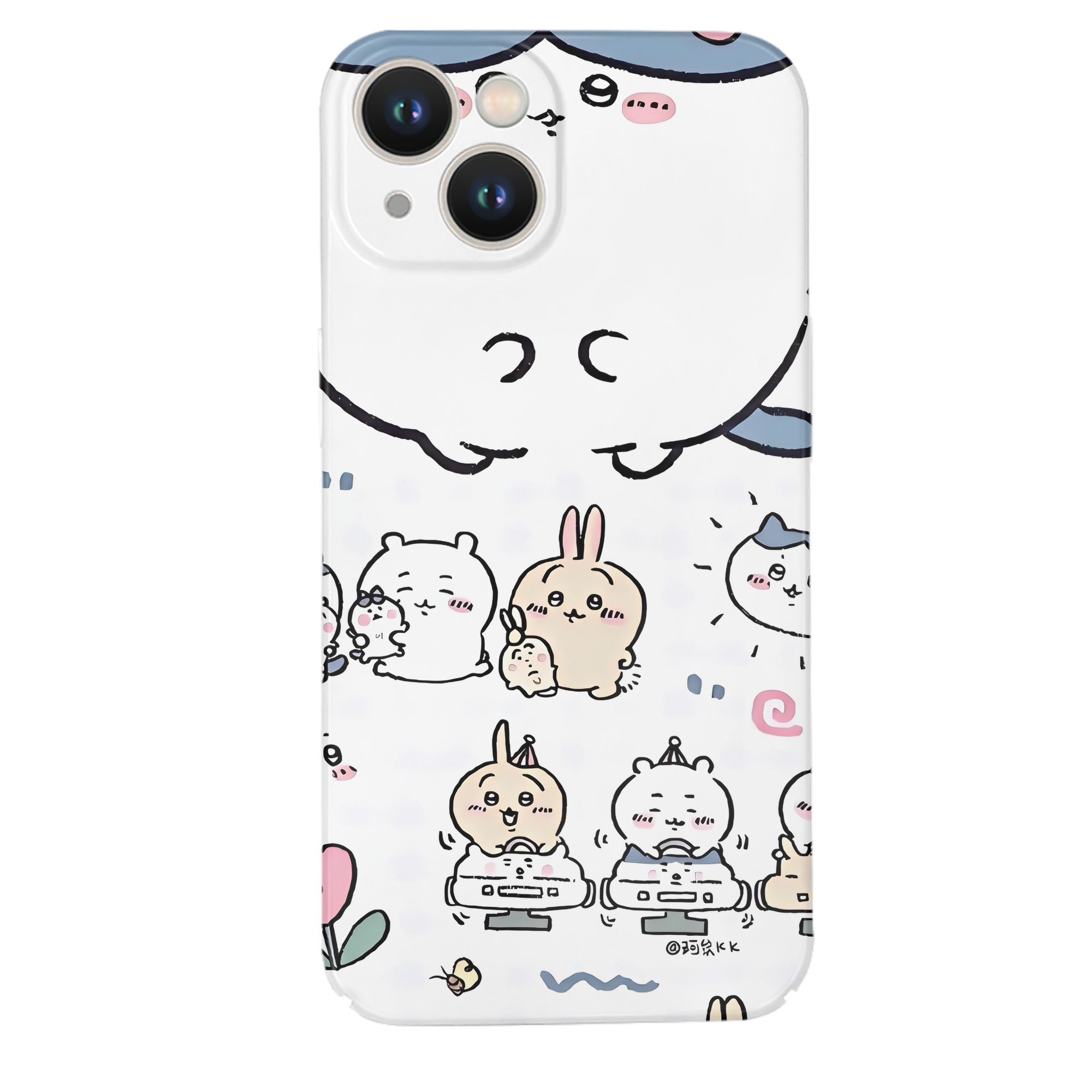 （画像用） ちいかわ Chii-kawa 【iPhone 14シリーズ対応】ハードケース