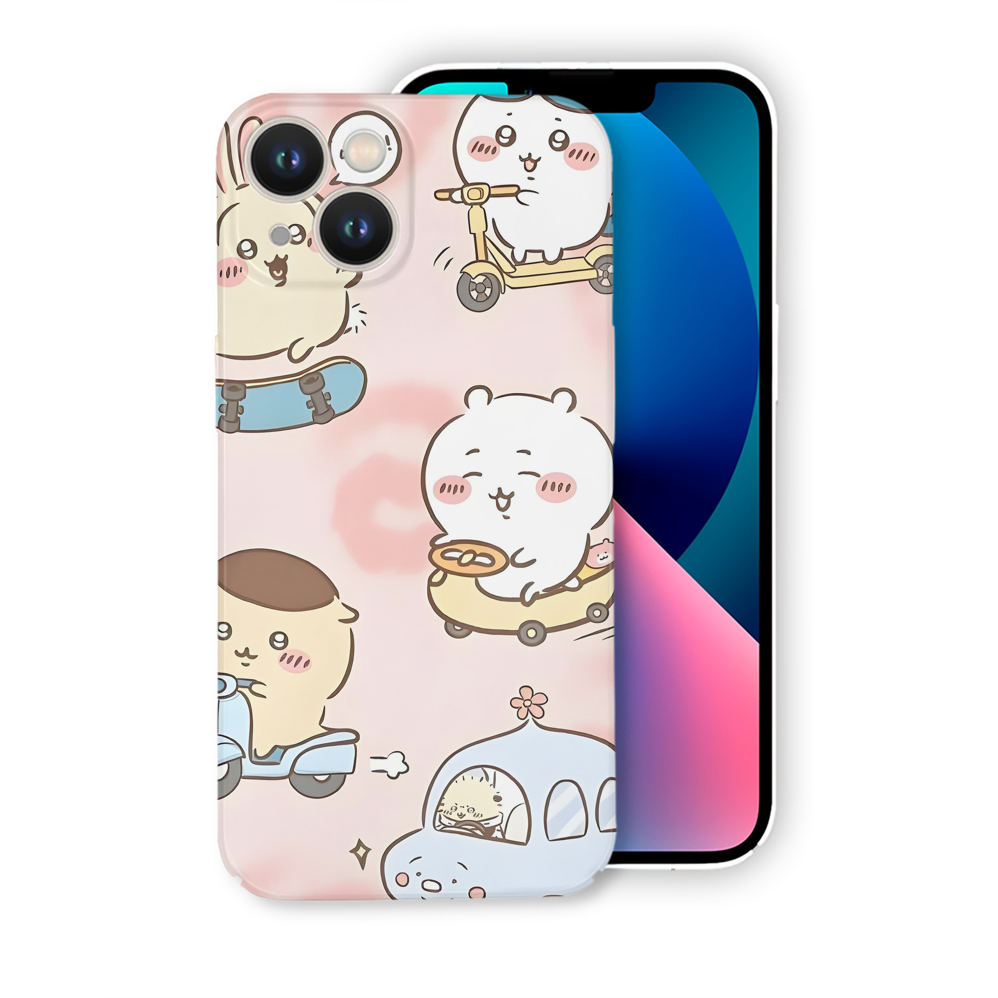 （画像用） ちいかわ Chii-kawa 【iPhone 14シリーズ対応】ハードケース