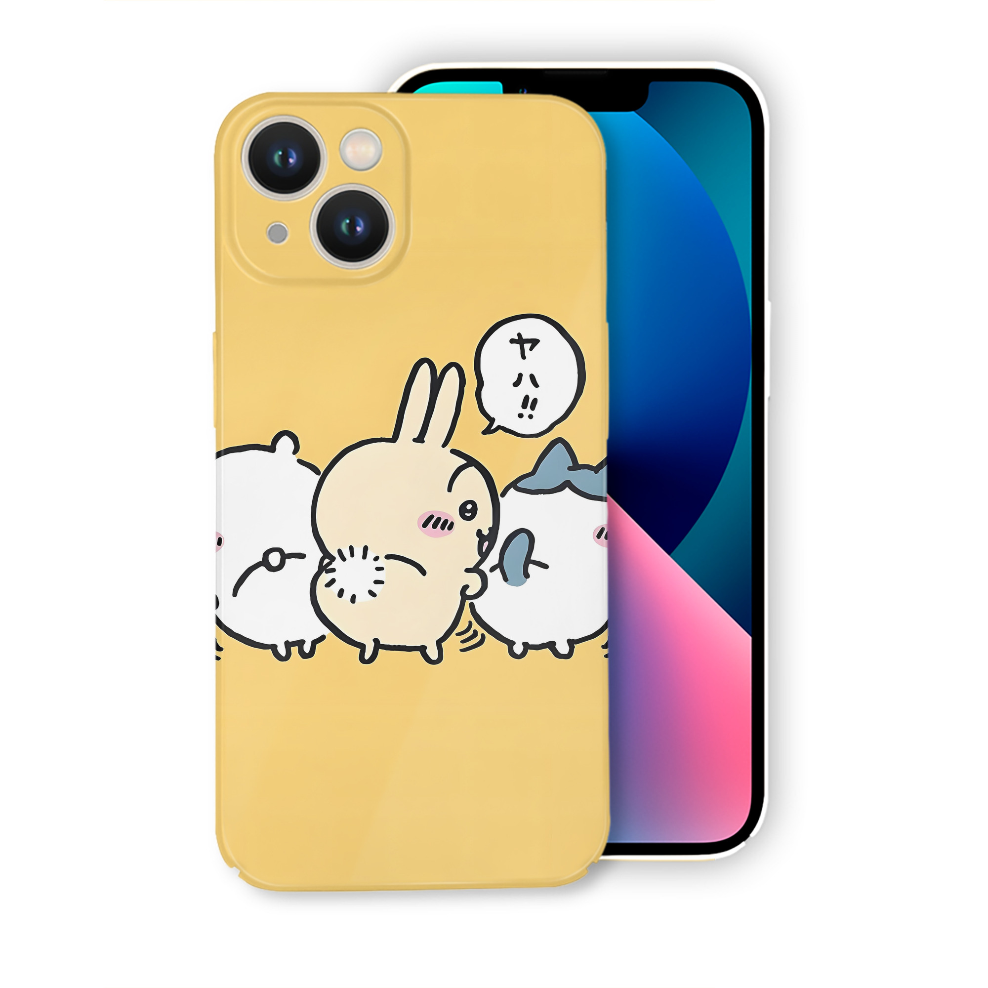 （画像用） ちいかわ Chii-kawa 【iPhone 14シリーズ対応】ハードケース