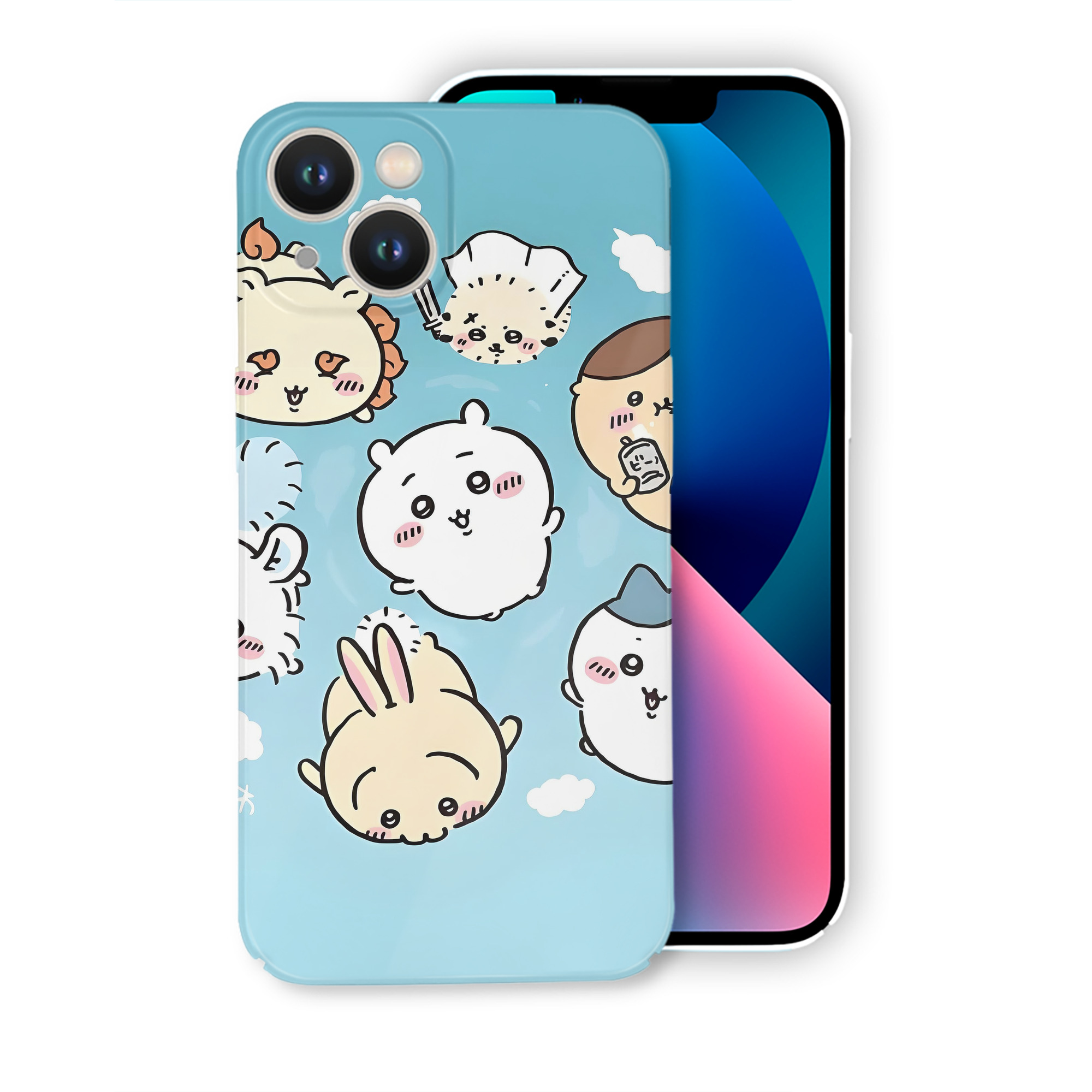 （画像用） ちいかわ Chii-kawa 【iPhone 14シリーズ対応】ハードケース