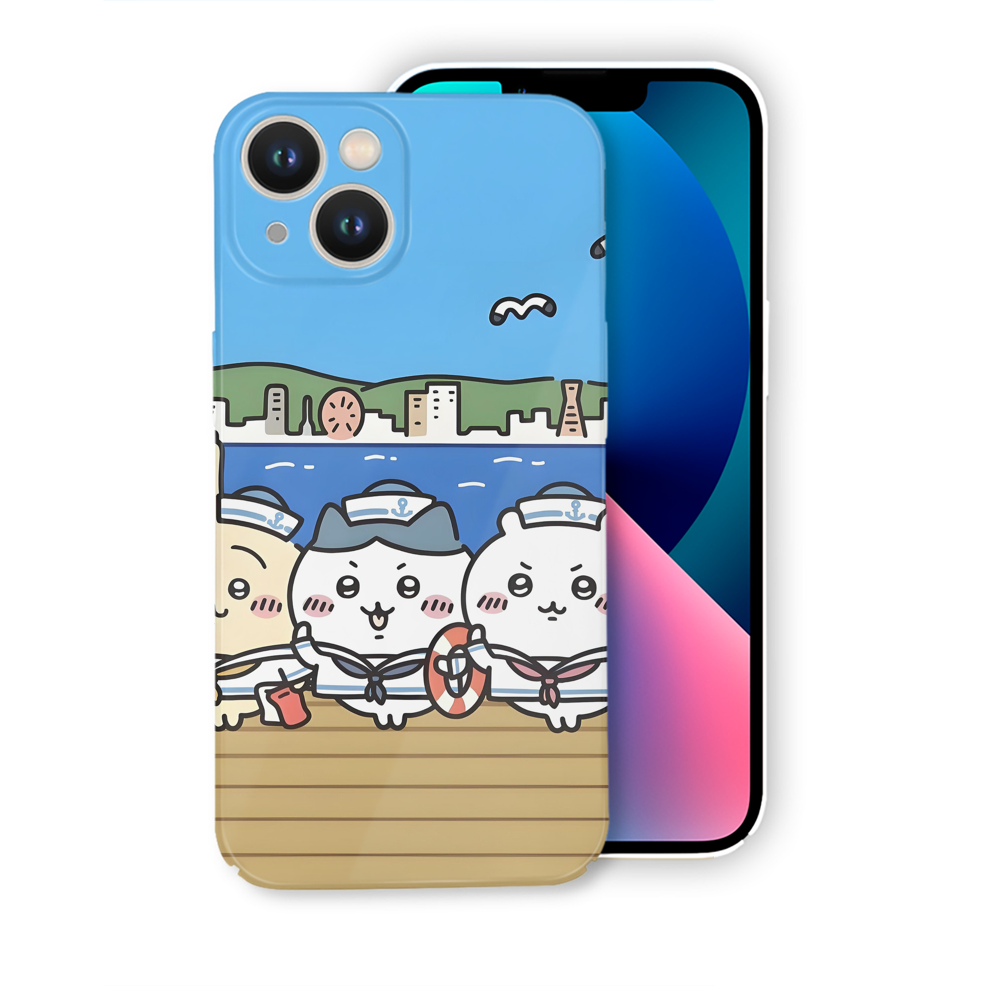 （画像用） ちいかわ Chii-kawa 【iPhone 14シリーズ対応】ハードケース