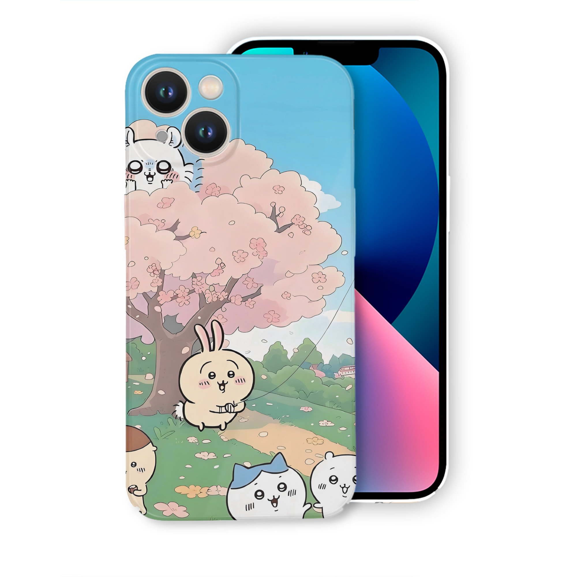 （画像用） ちいかわ Chii-kawa 【iPhone 14シリーズ対応】ハードケース