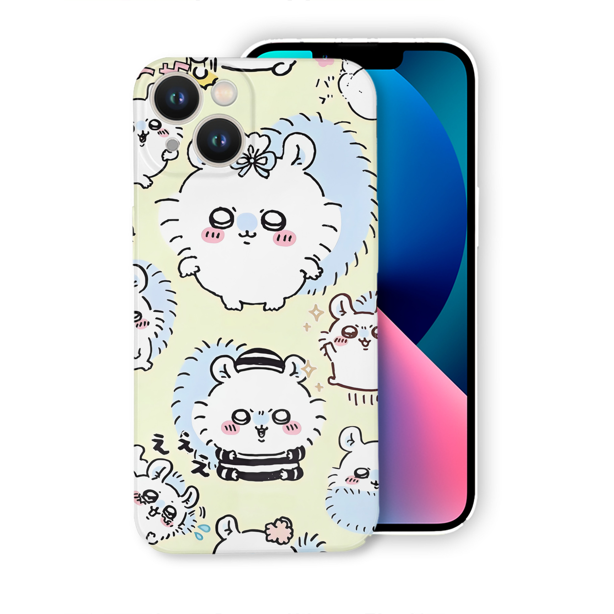 （画像用） ちいかわ Chii-kawa 【iPhone 14シリーズ対応】ハードケース