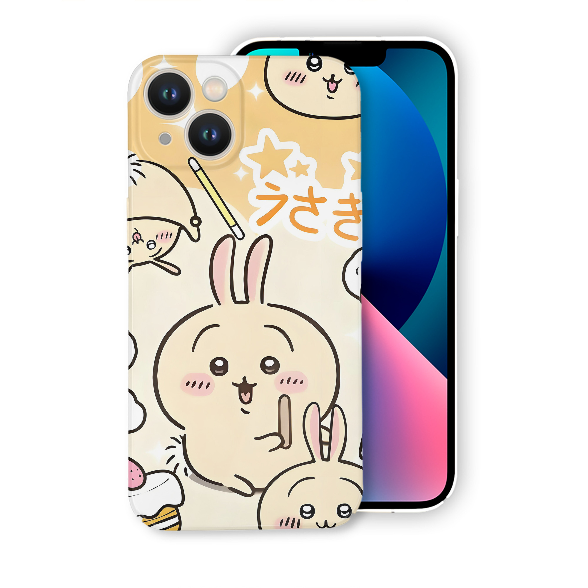 （画像用） ちいかわ Chii-kawa 【iPhone 14シリーズ対応】ハードケース