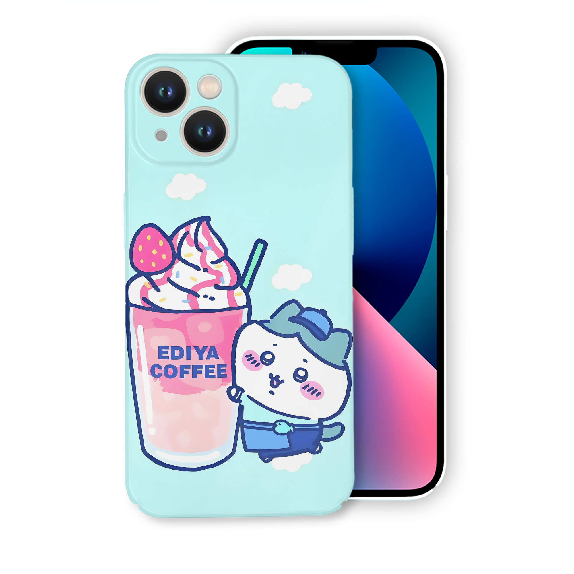 （画像用） ちいかわ Chii-kawa 【iPhone 14シリーズ対応】ハードケース