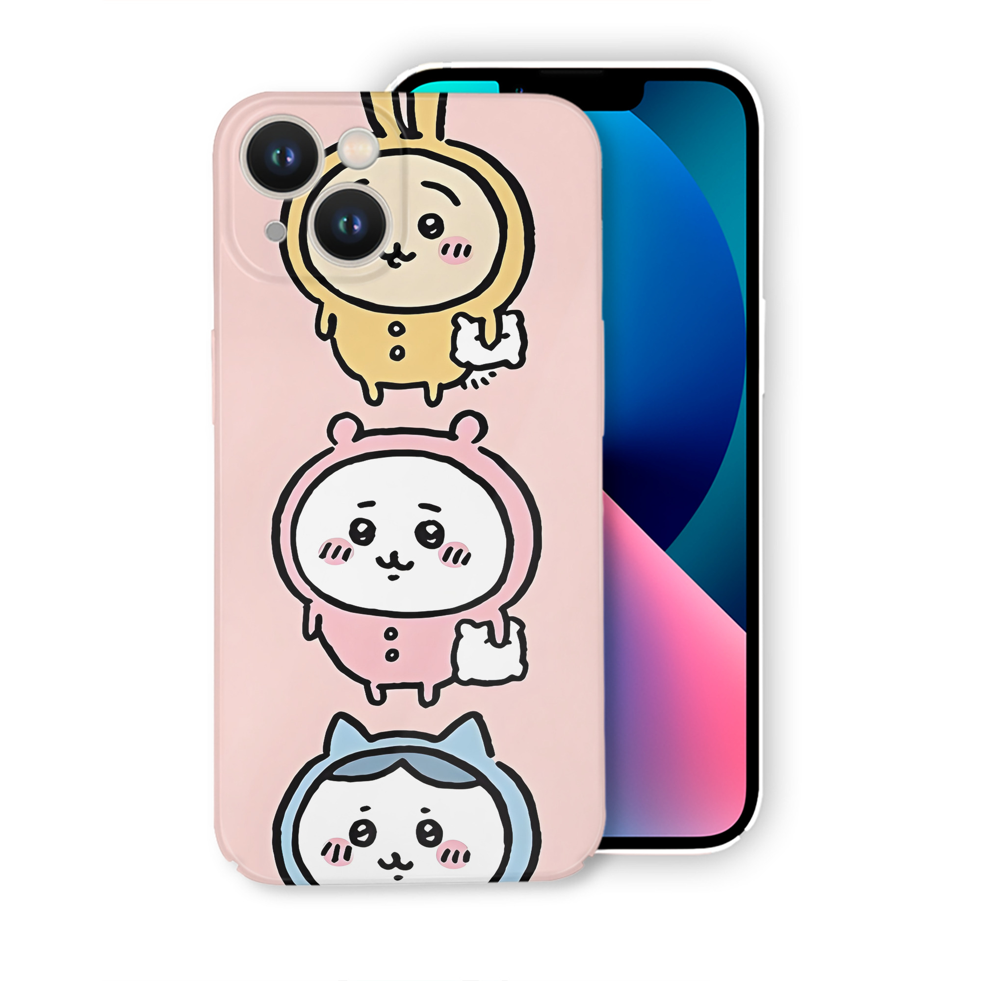 （画像用） ちいかわ Chii-kawa 【iPhone 14シリーズ対応】ハードケース