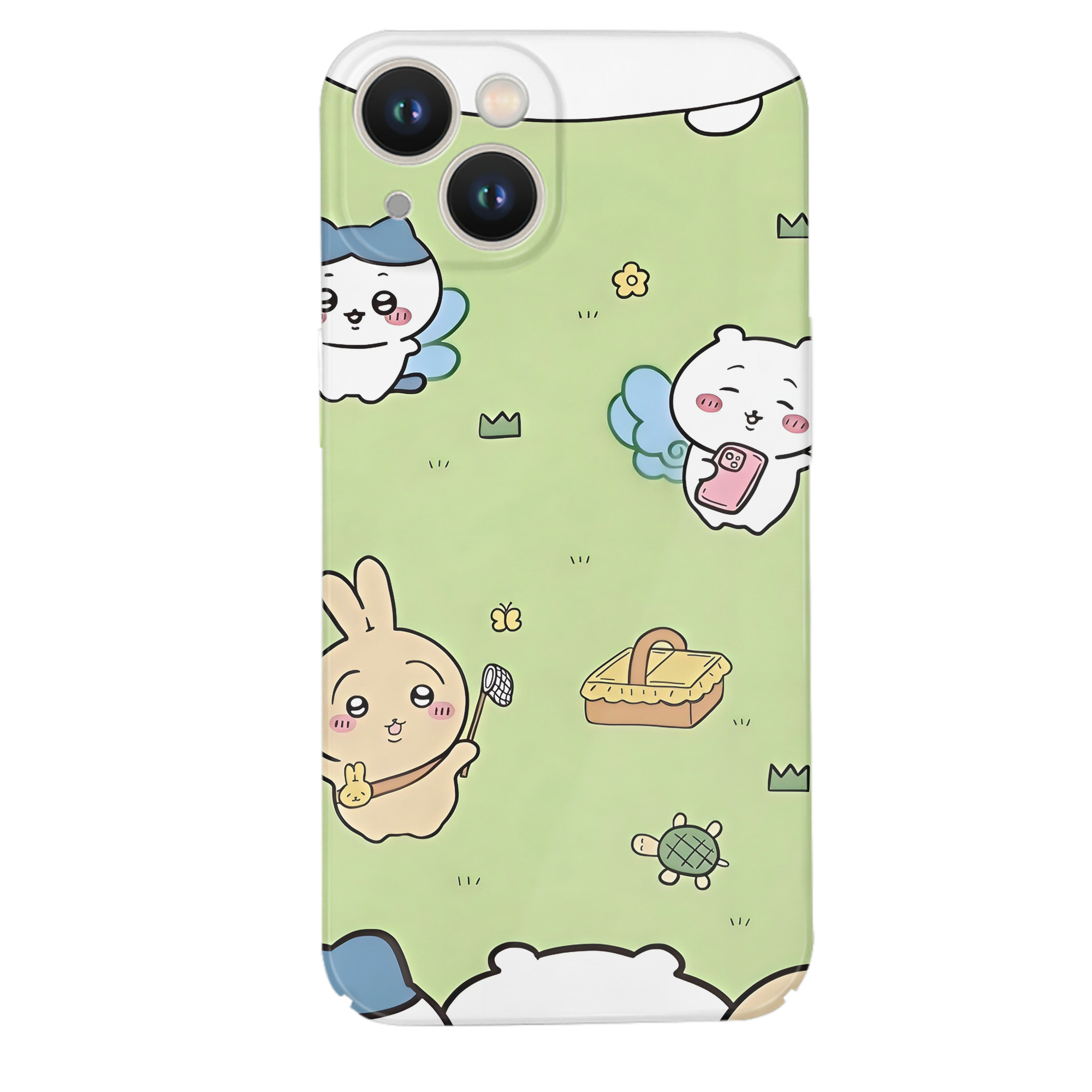 （画像用） ちいかわ Chii-kawa 【iPhone 14シリーズ対応】ハードケース