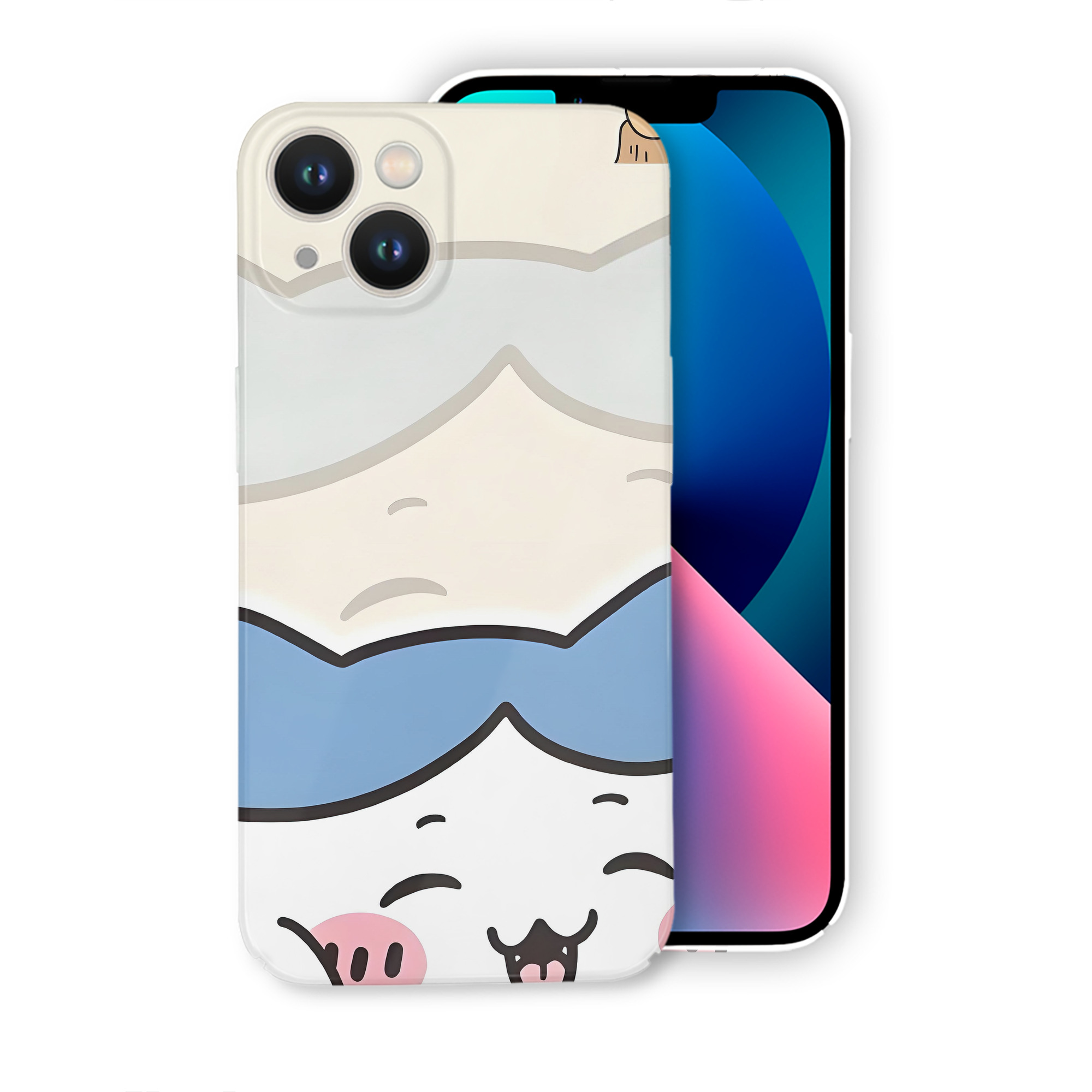 （画像用） ちいかわ Chii-kawa 【iPhone 14シリーズ対応】ハードケース