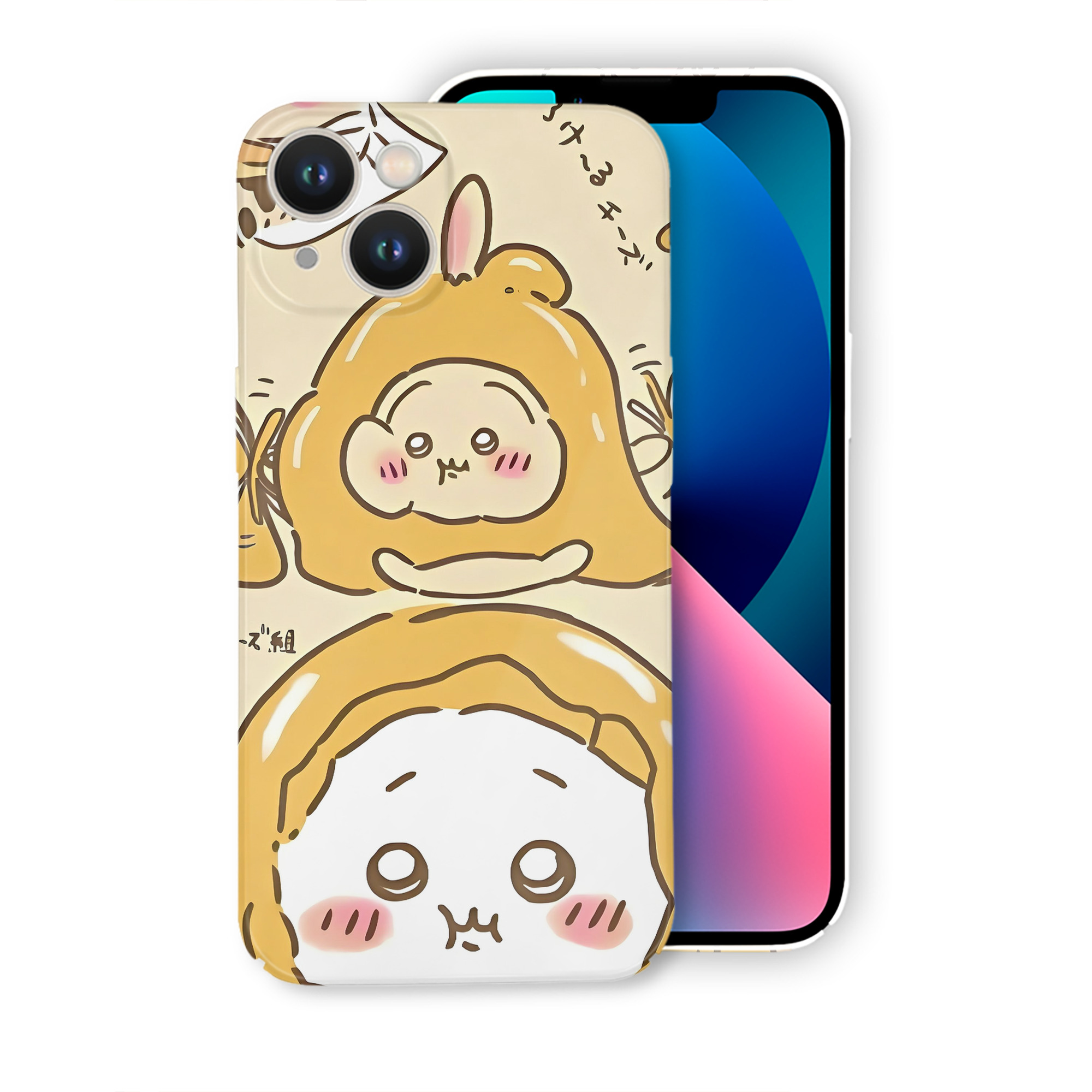 （画像用） ちいかわ Chii-kawa 【iPhone 14シリーズ対応】ハードケース