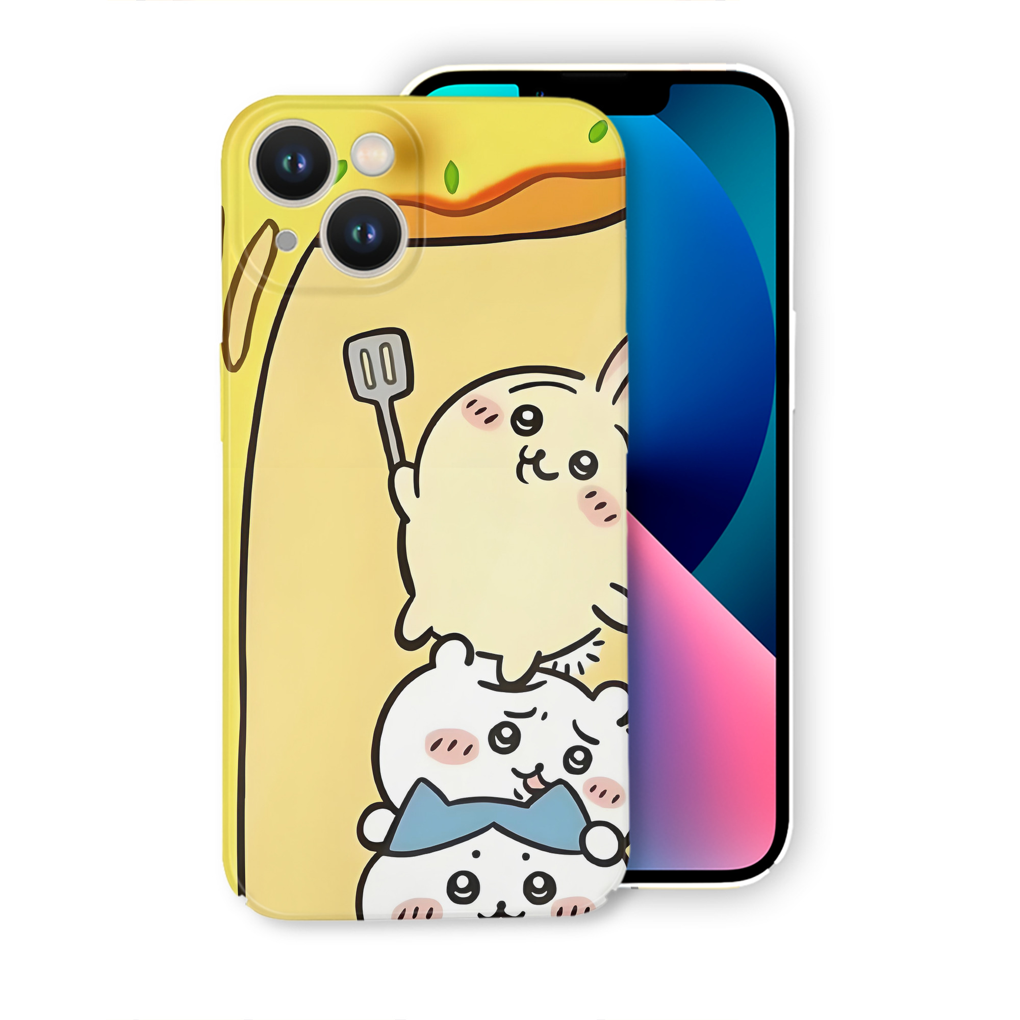 （画像用） ちいかわ Chii-kawa 【iPhone 14シリーズ対応】ハードケース