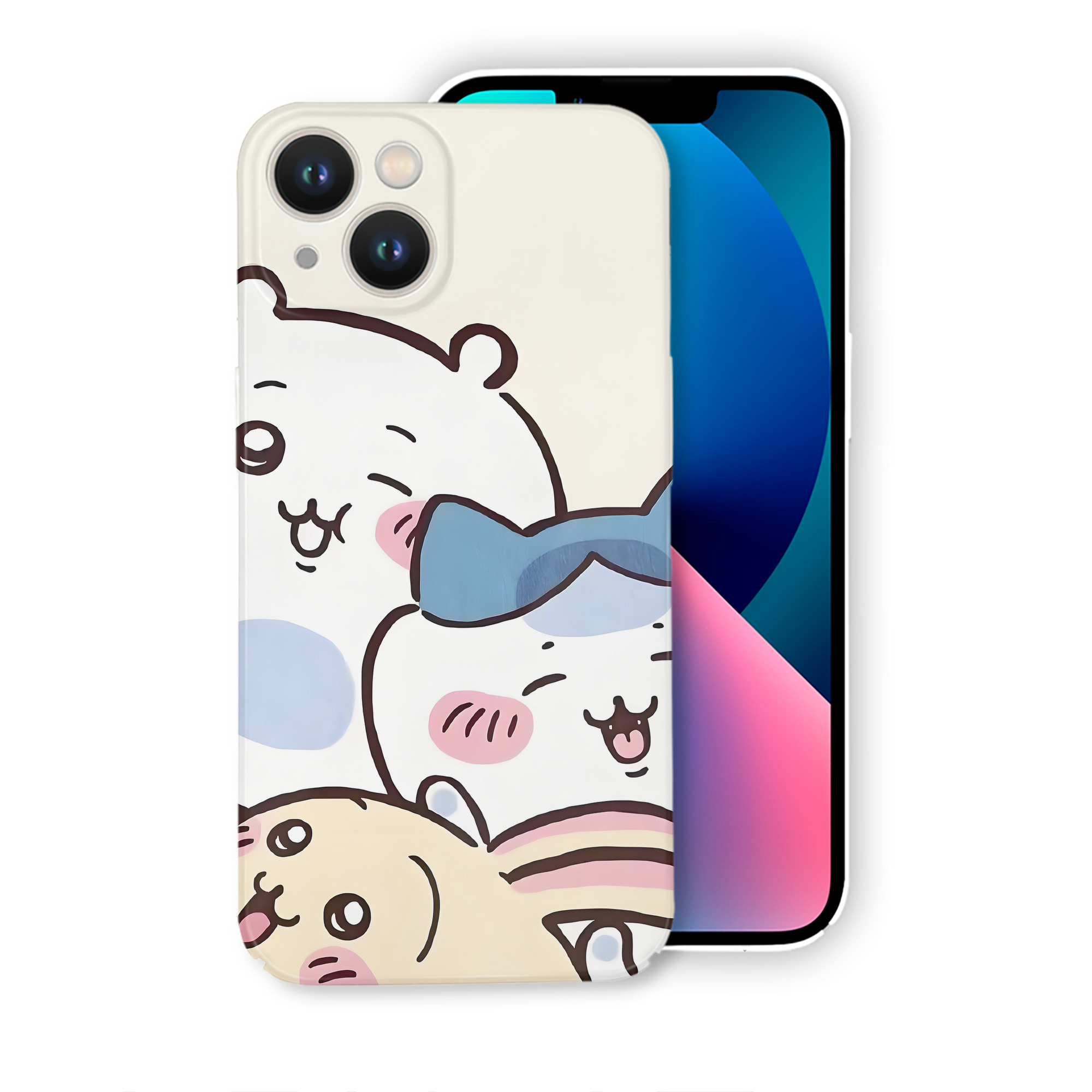 （画像用） ちいかわ Chii-kawa 【iPhone 14シリーズ対応】ハードケース