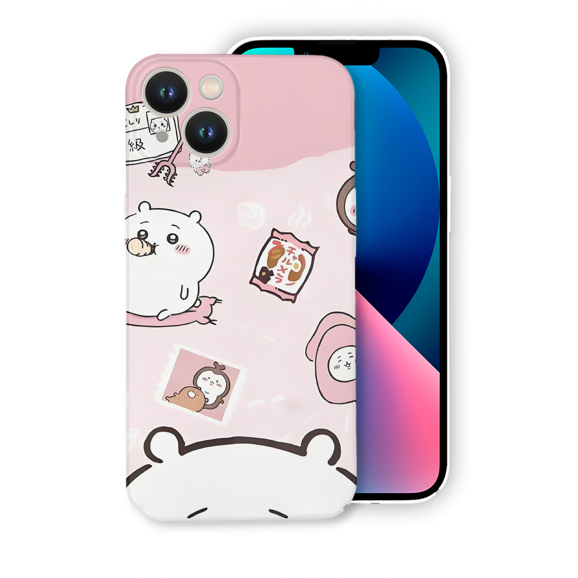 （画像用） ちいかわ Chii-kawa 【iPhone 14シリーズ対応】ハードケース