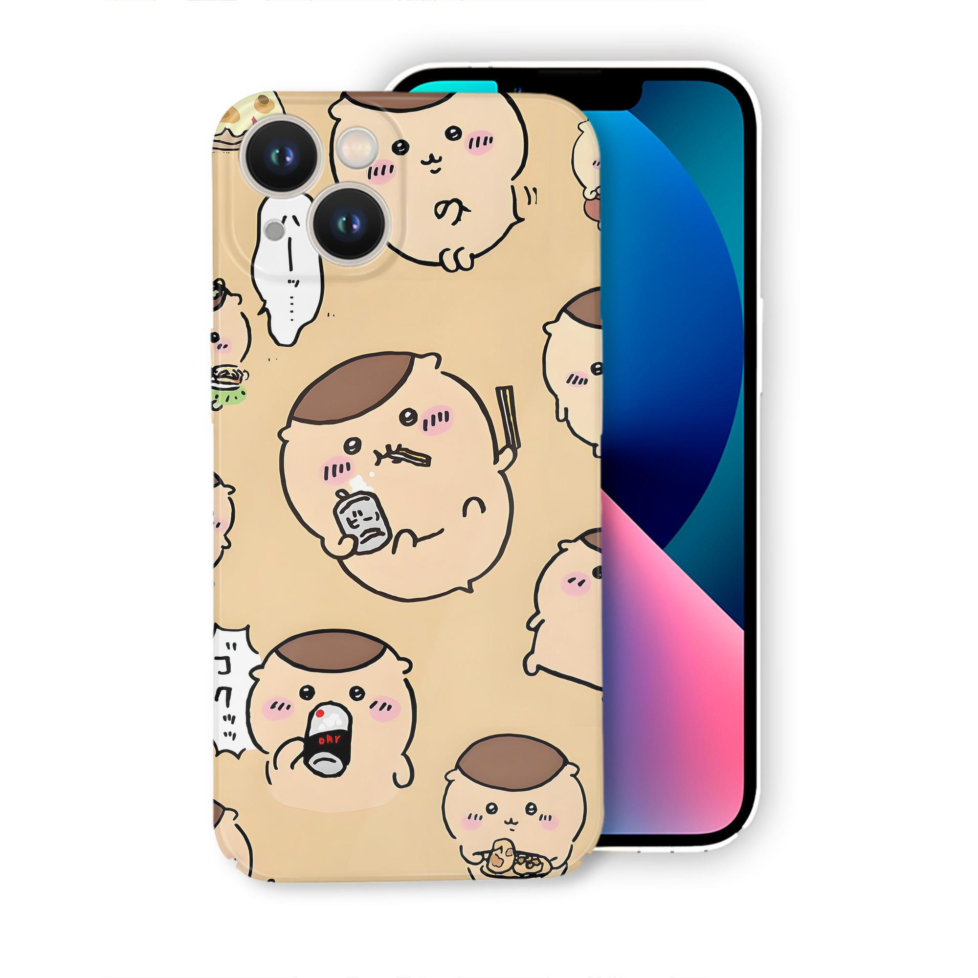 （画像用） ちいかわ Chii-kawa 【iPhone 14シリーズ対応】ハードケース