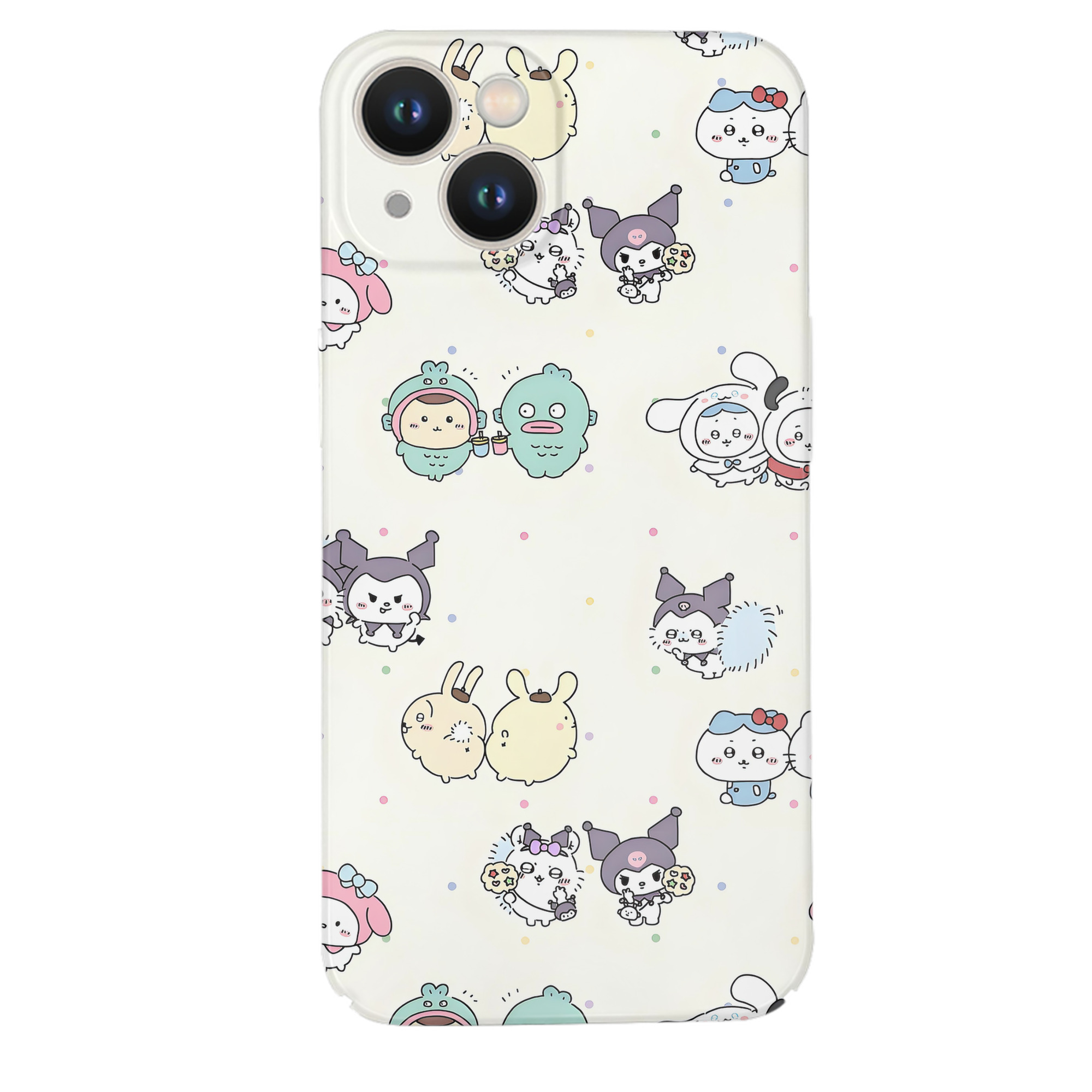 （画像用） ちいかわ Chii-kawa 【iPhone 14シリーズ対応】ハードケース