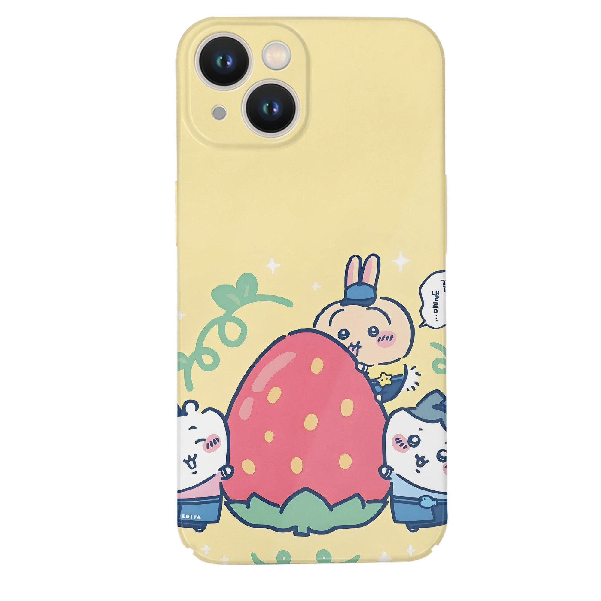 （画像用） ちいかわ Chii-kawa 【iPhone 14シリーズ対応】ハードケース