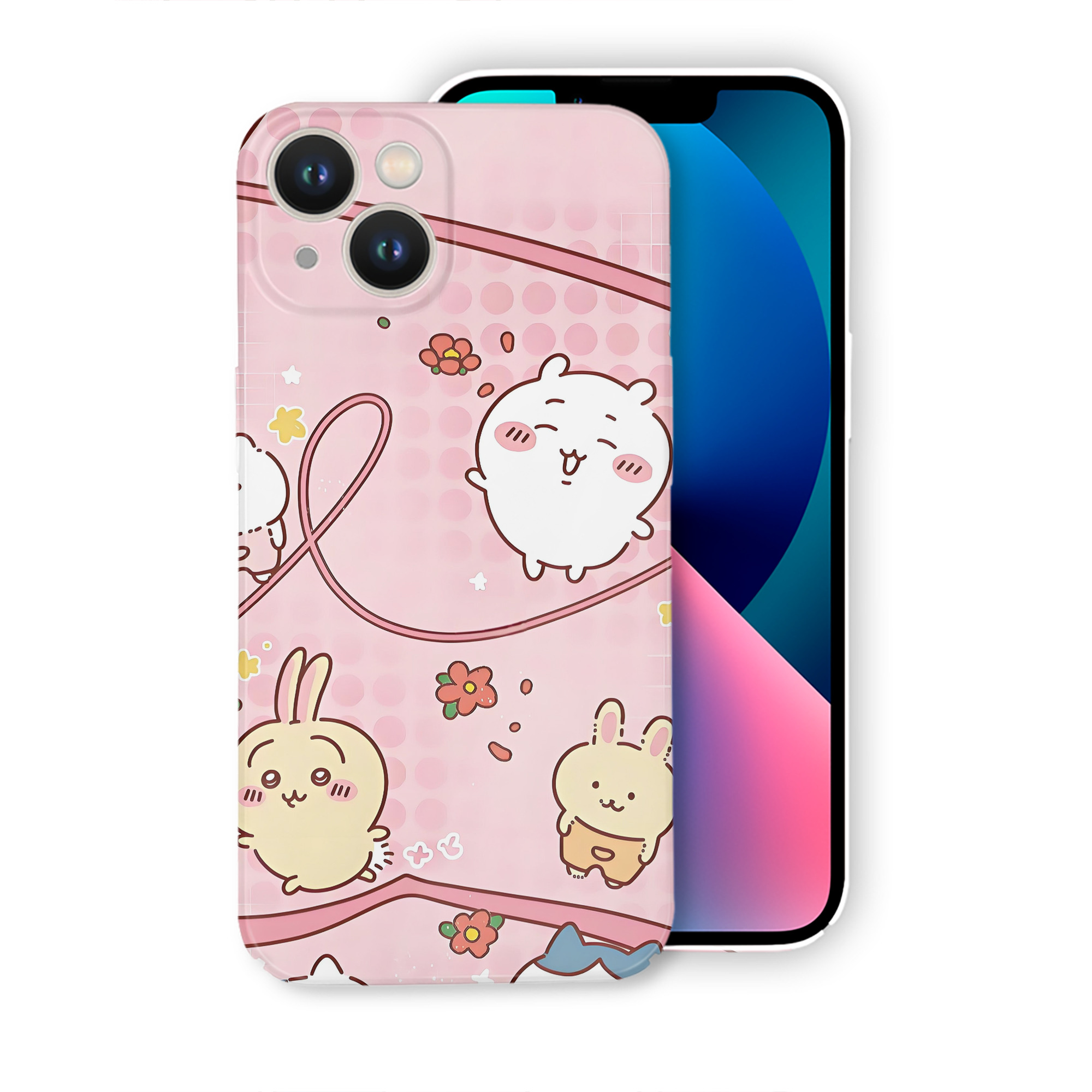 （画像用） ちいかわ Chii-kawa 【iPhone 14シリーズ対応】ハードケース