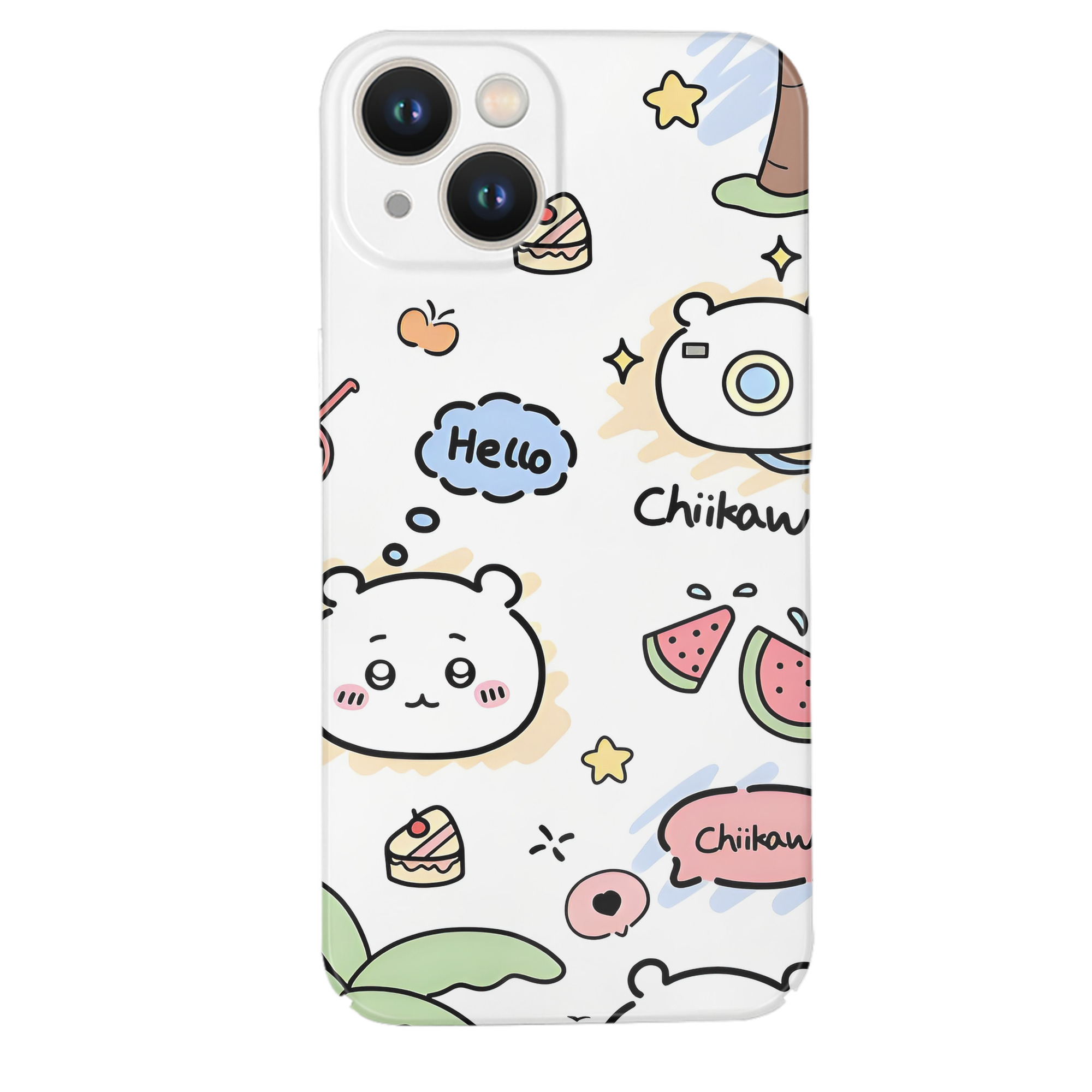 （画像用） ちいかわ Chii-kawa 【iPhone 14シリーズ対応】ハードケース