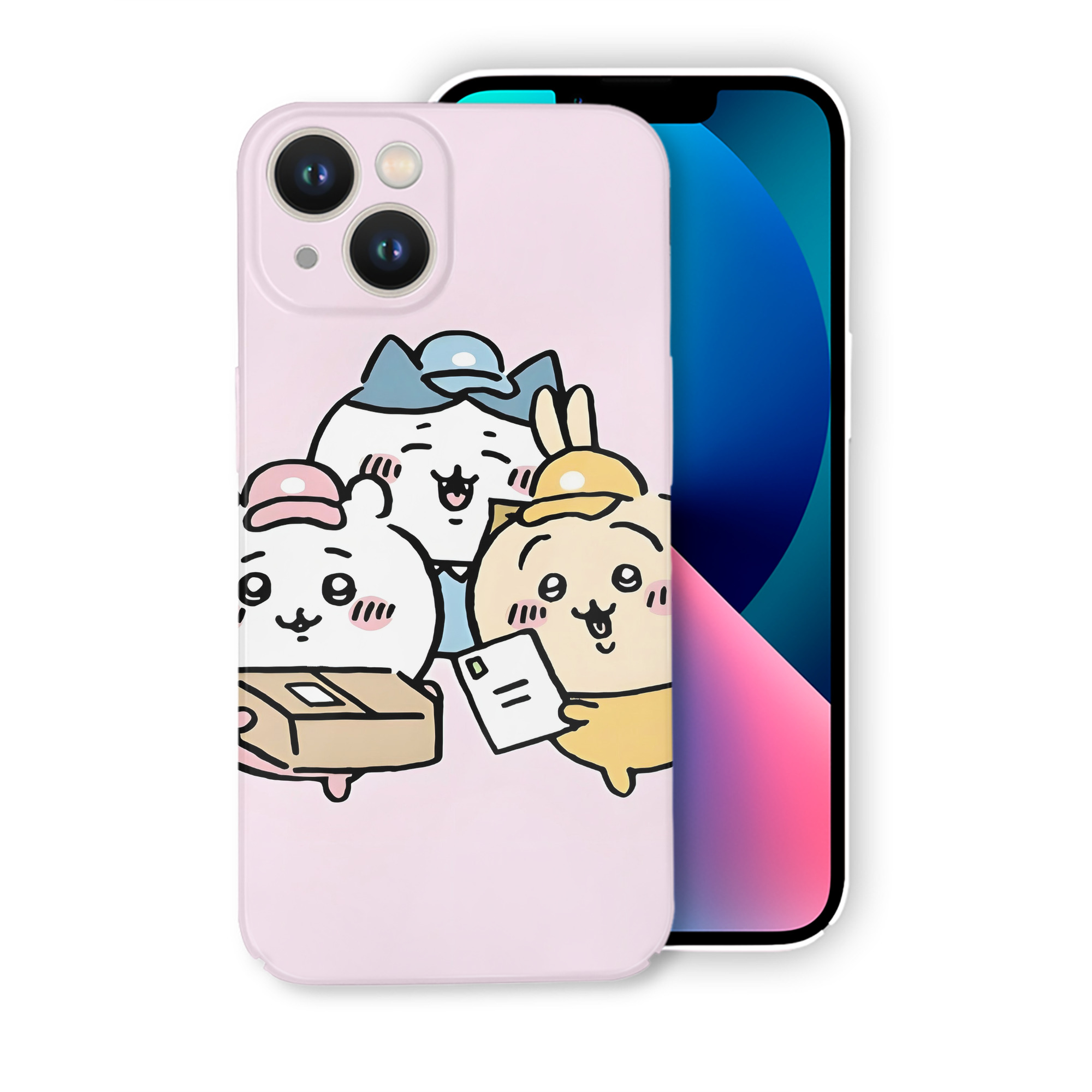 （画像用） ちいかわ Chii-kawa 【iPhone 14シリーズ対応】ハードケース