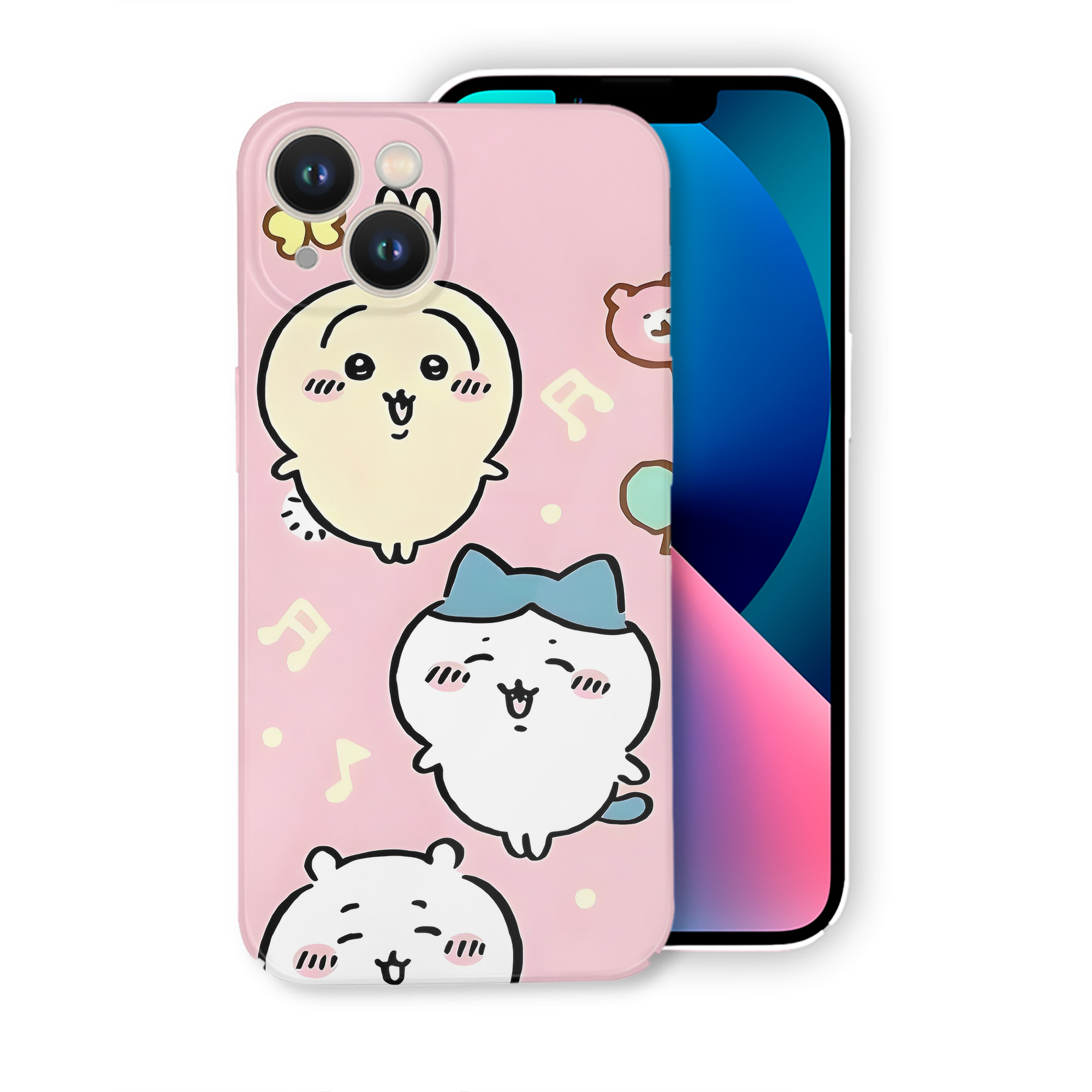 （画像用） ちいかわ Chii-kawa 【iPhone 14シリーズ対応】ハードケース