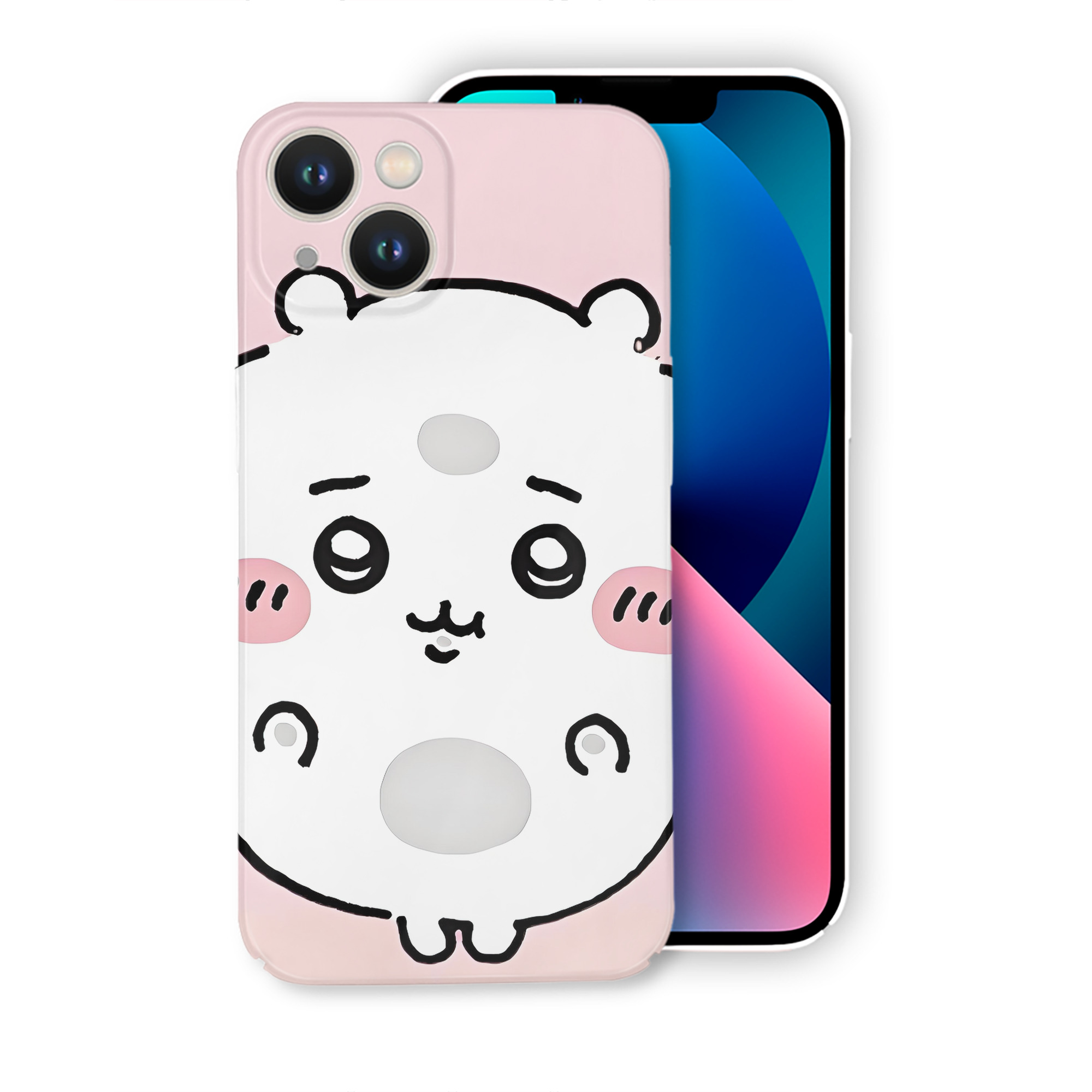 （画像用） ちいかわ Chii-kawa 【iPhone 14シリーズ対応】ハードケース