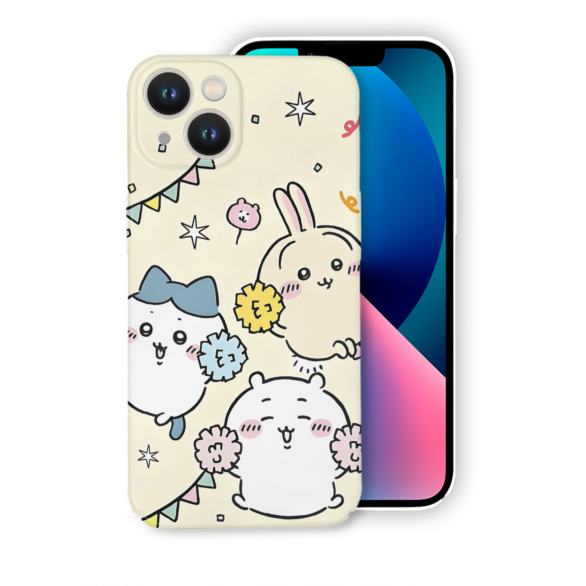 （画像用） ちいかわ Chii-kawa 【iPhone 14シリーズ対応】ハードケース