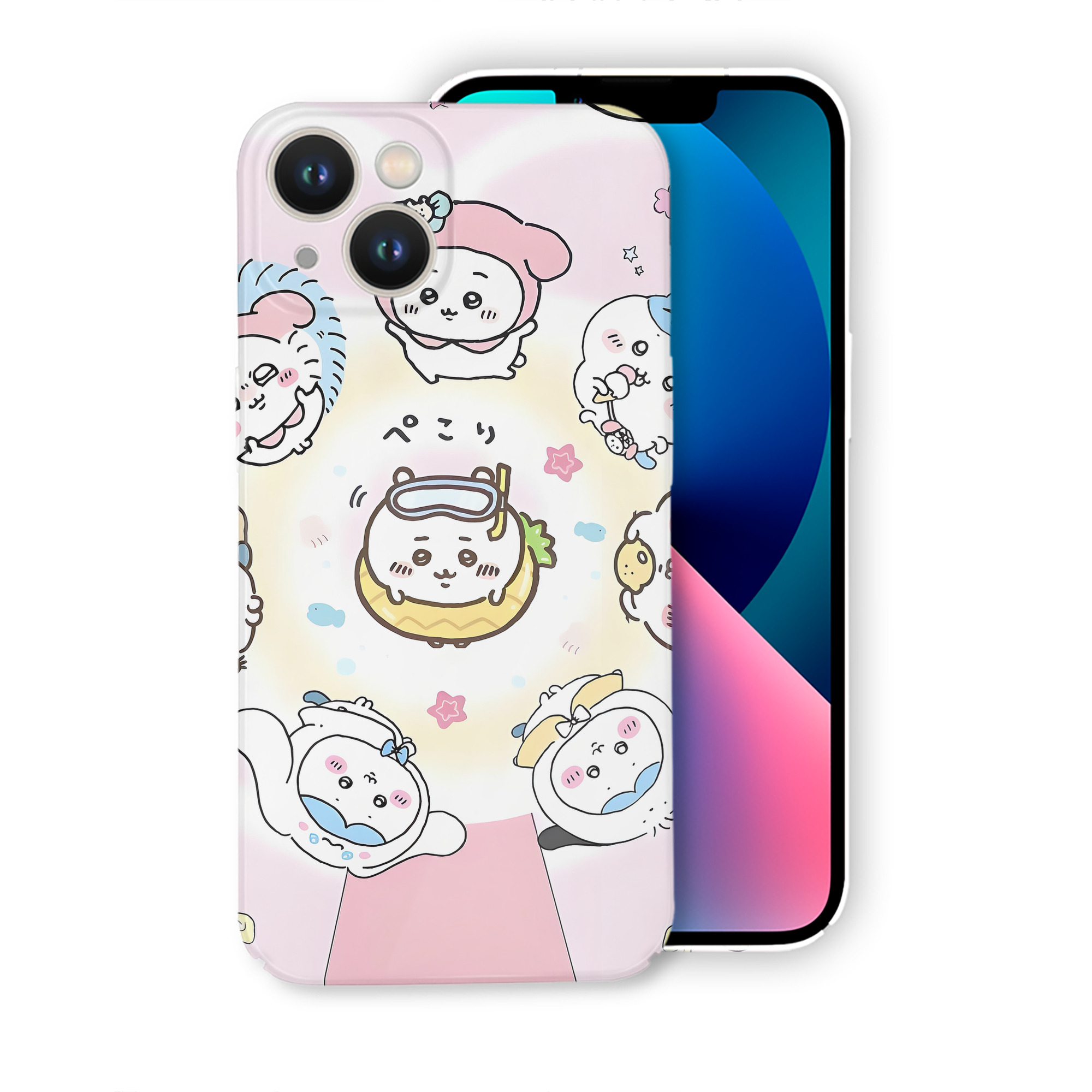 （画像用） ちいかわ Chii-kawa 【iPhone 14シリーズ対応】ハードケース