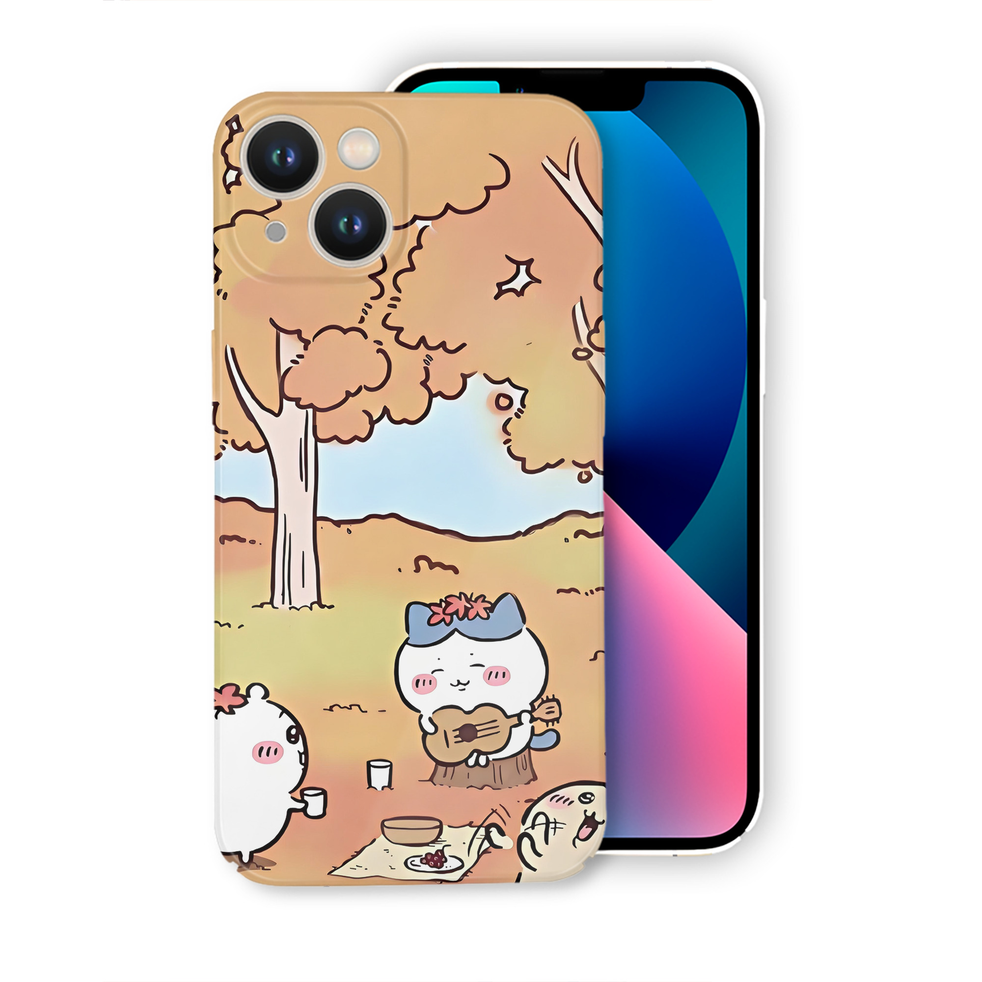 （画像用） ちいかわ Chii-kawa 【iPhone 14シリーズ対応】ハードケース