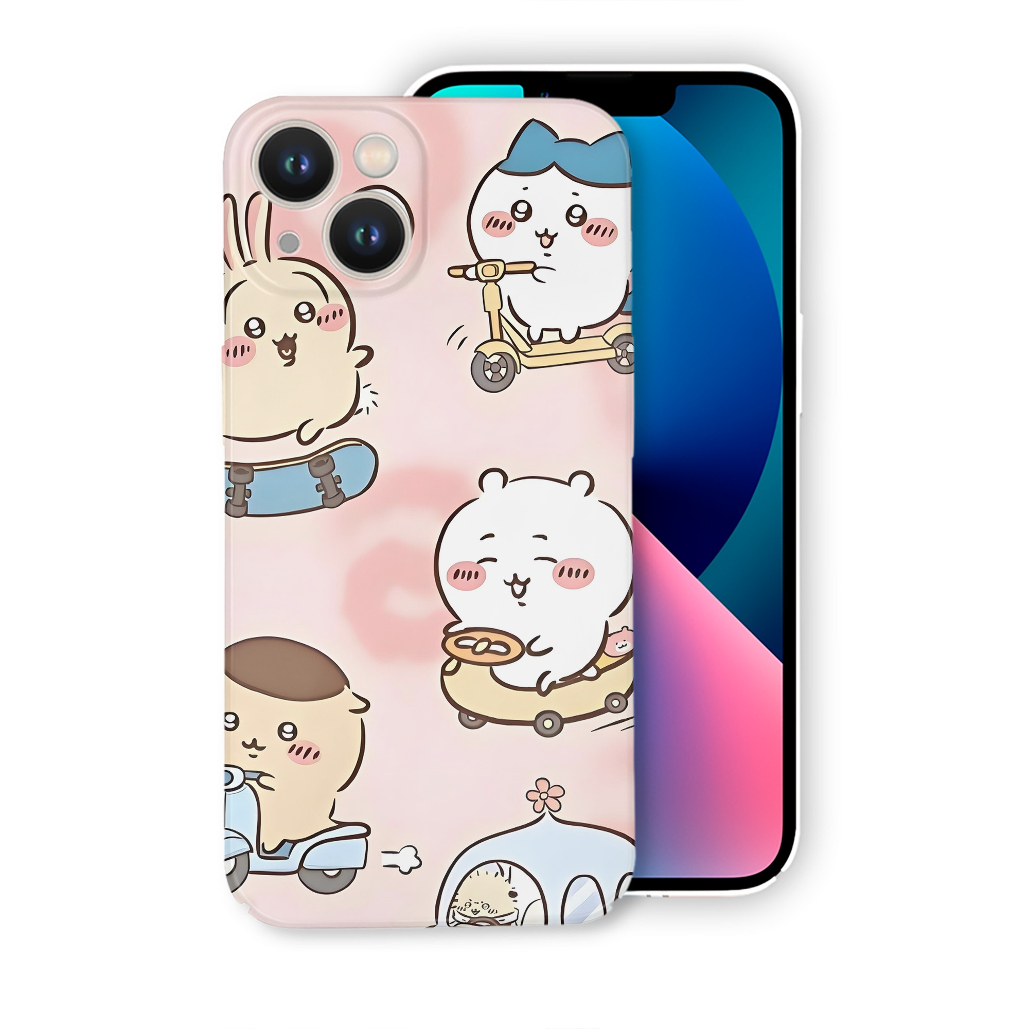 （画像用） ちいかわ Chii-kawa 【iPhone 14シリーズ対応】ハードケース