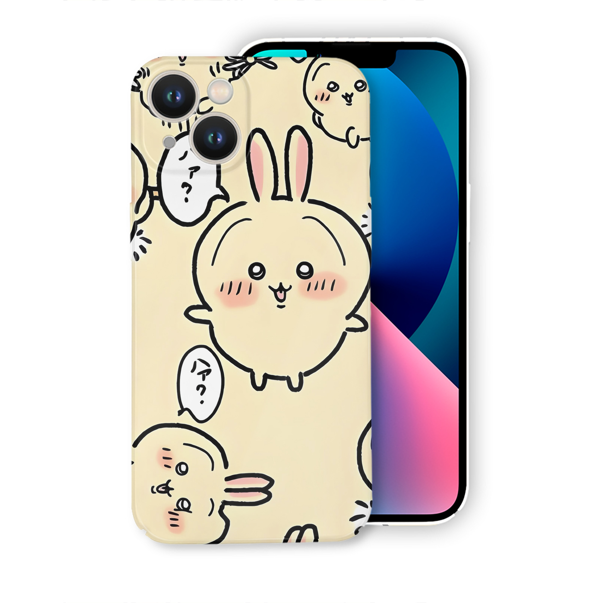 （画像用） ちいかわ Chii-kawa 【iPhone 14シリーズ対応】ハードケース