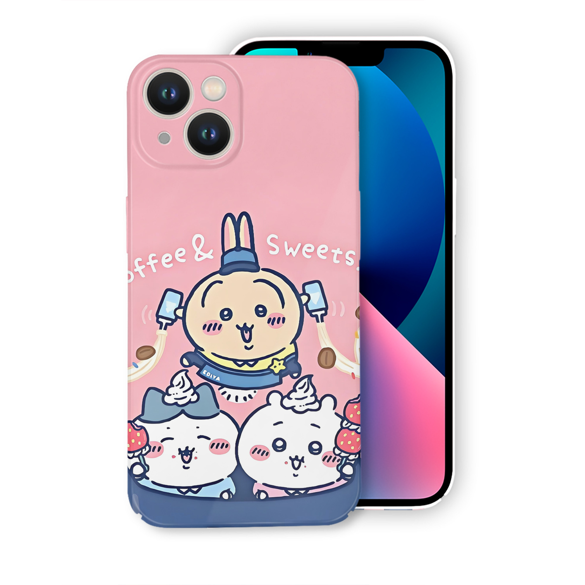 （画像用） ちいかわ Chii-kawa 【iPhone 14シリーズ対応】ハードケース