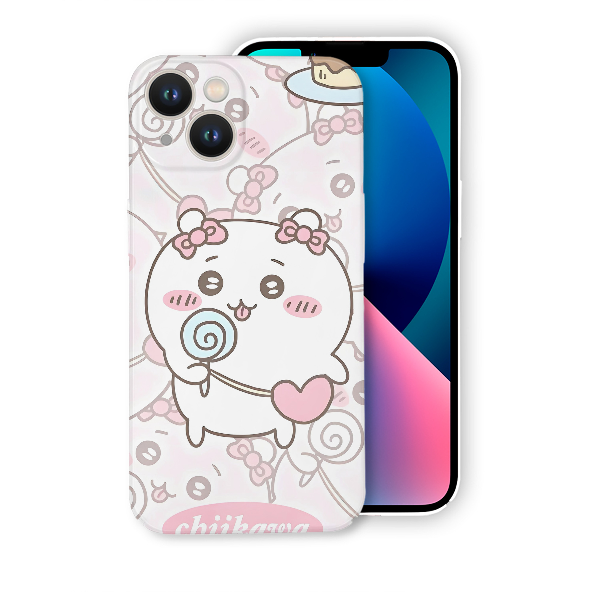 （画像用） ちいかわ Chii-kawa 【iPhone 14シリーズ対応】ハードケース