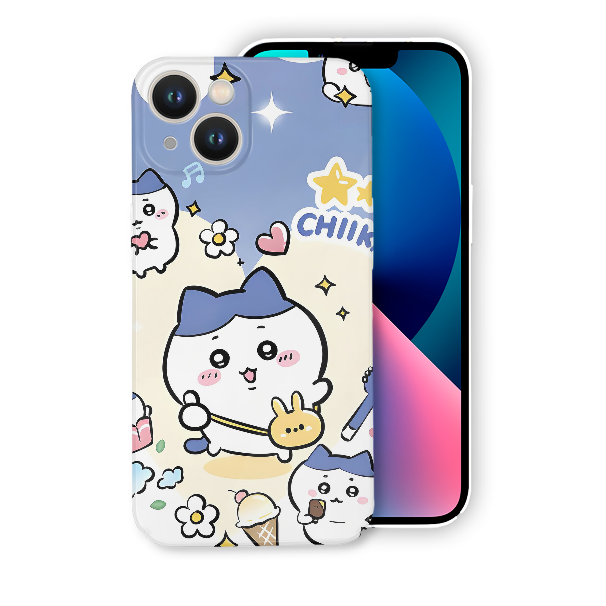 （画像用） ちいかわ Chii-kawa 【iPhone 14シリーズ対応】ハードケース