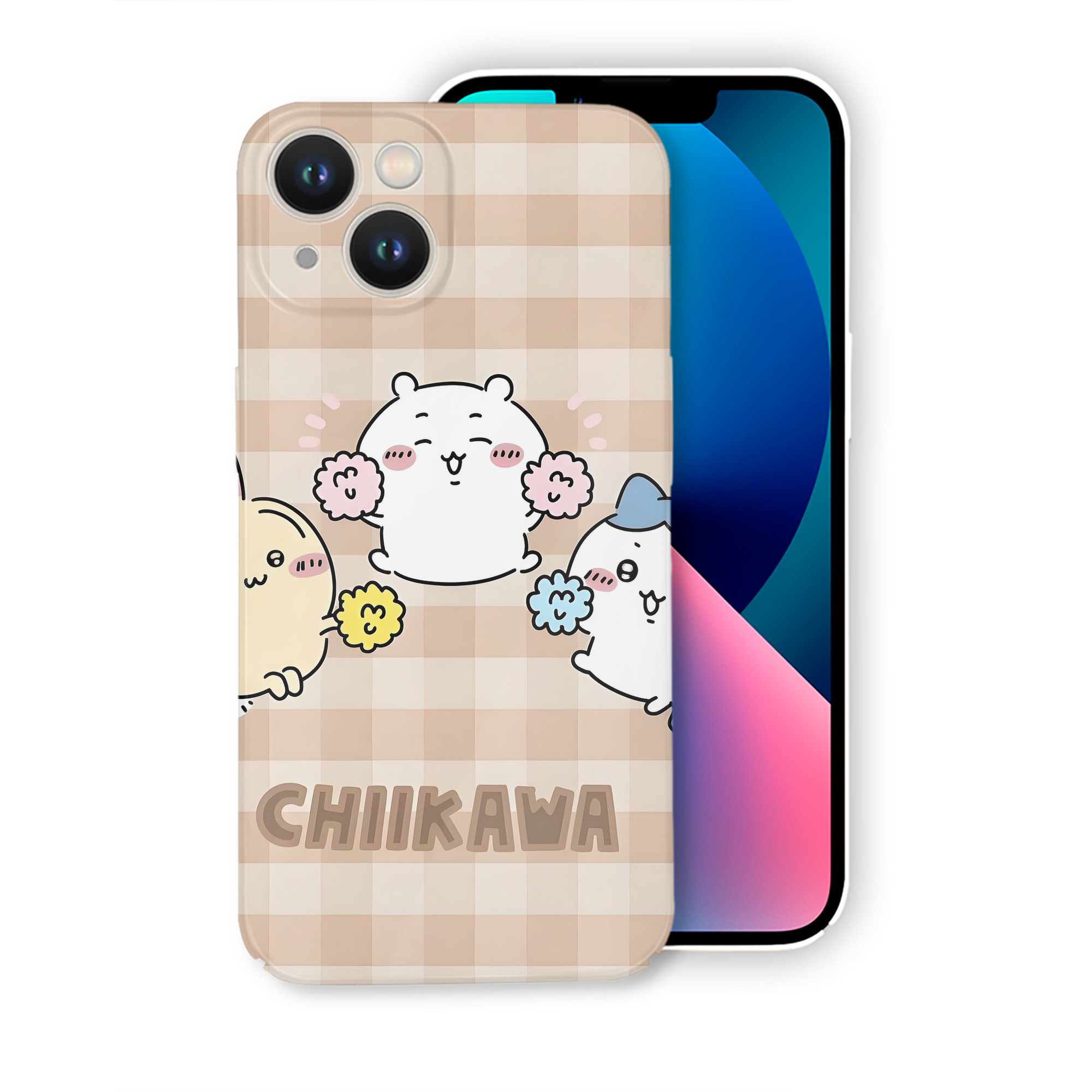 （画像用） ちいかわ Chii-kawa 【iPhone 14シリーズ対応】ハードケース