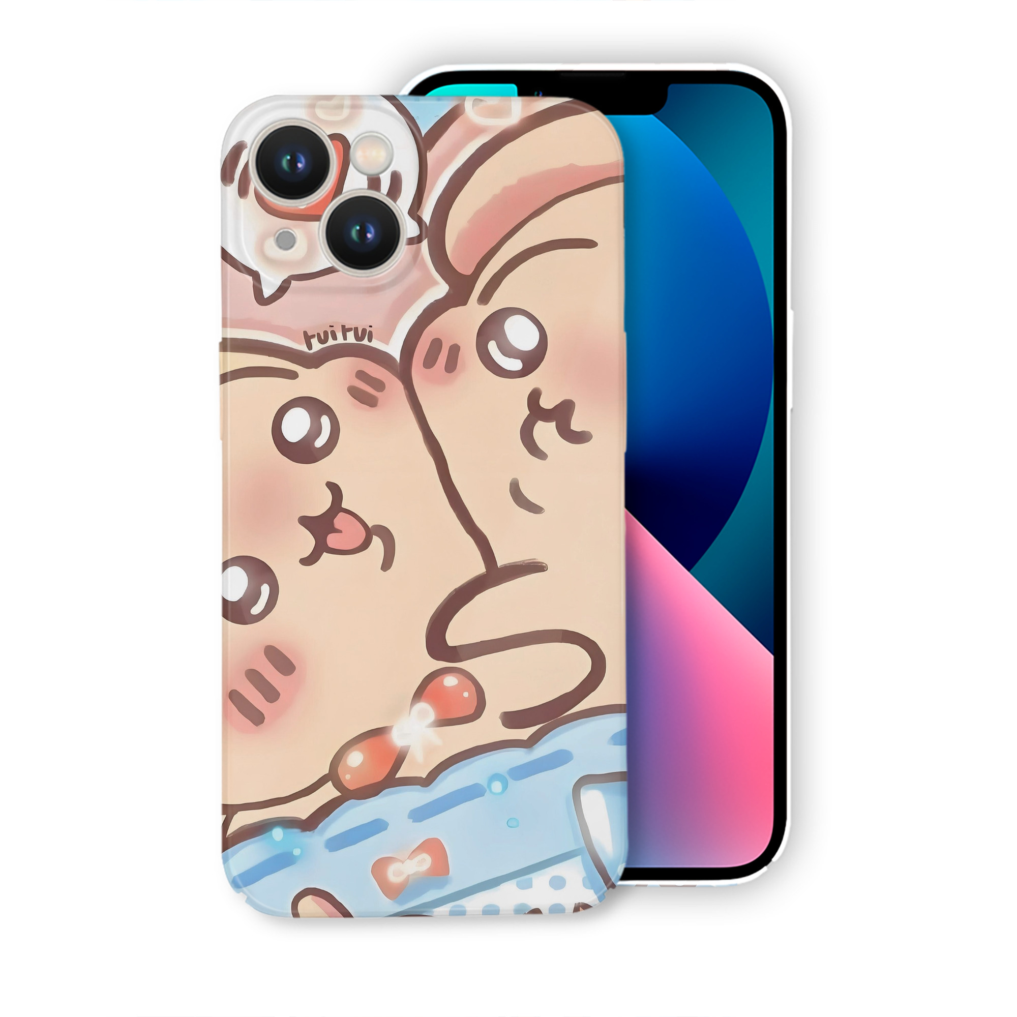 （画像用） ちいかわ Chii-kawa 【iPhone 14シリーズ対応】ハードケース