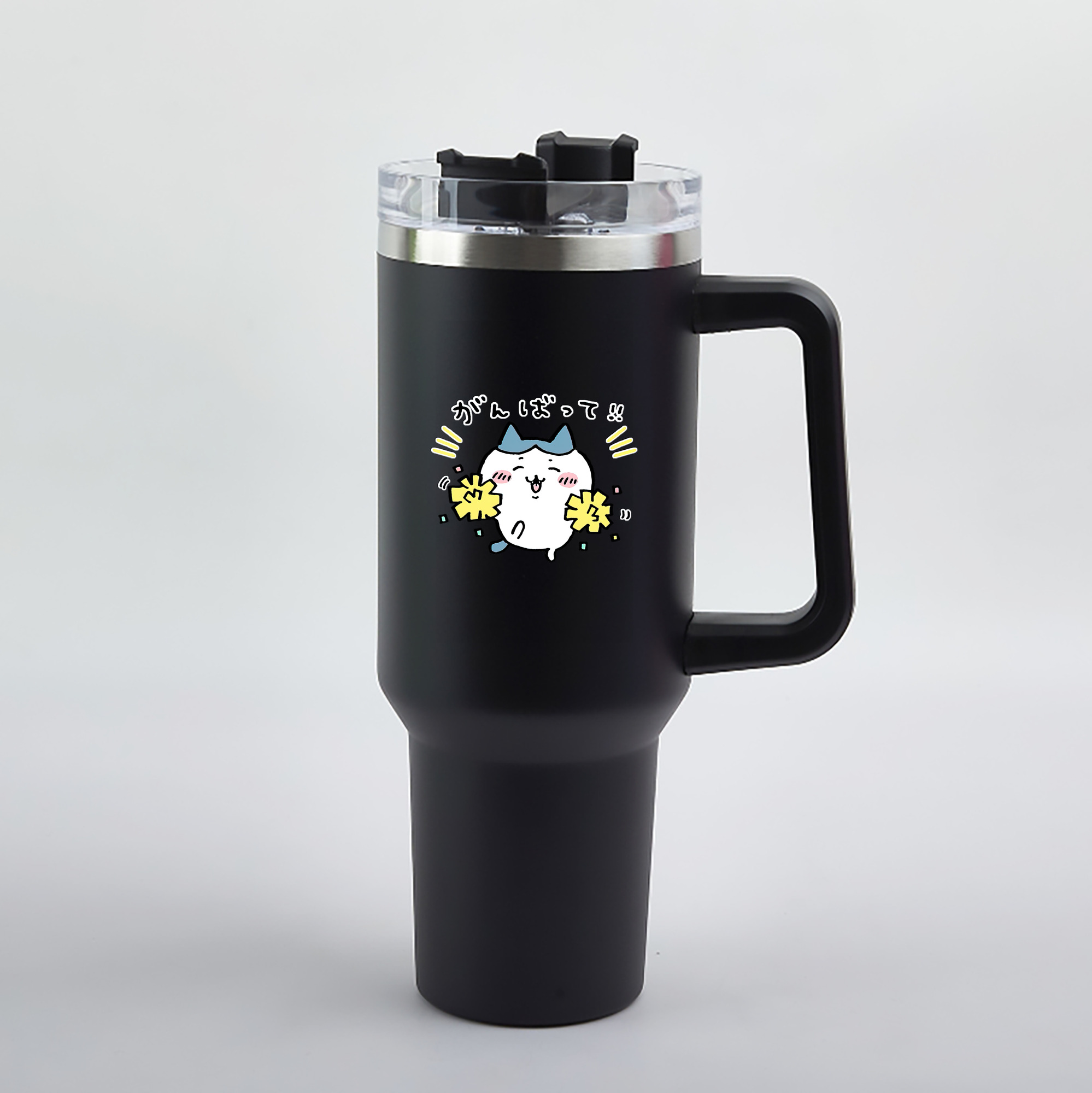 （画像用） ちいかわ ハチワレ Chii-kawa hachiware 1200mL車用タンブラー（カラープリント）