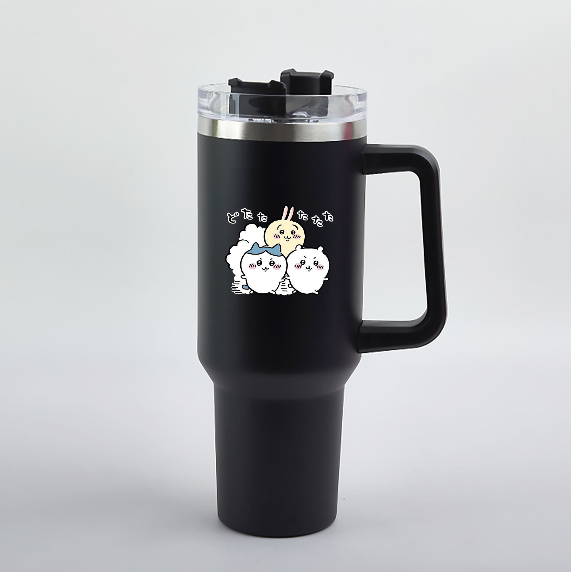 （画像用） ちいかわ ハチワレ Chii-kawa hachiware 1200mL車用タンブラー（カラープリント）