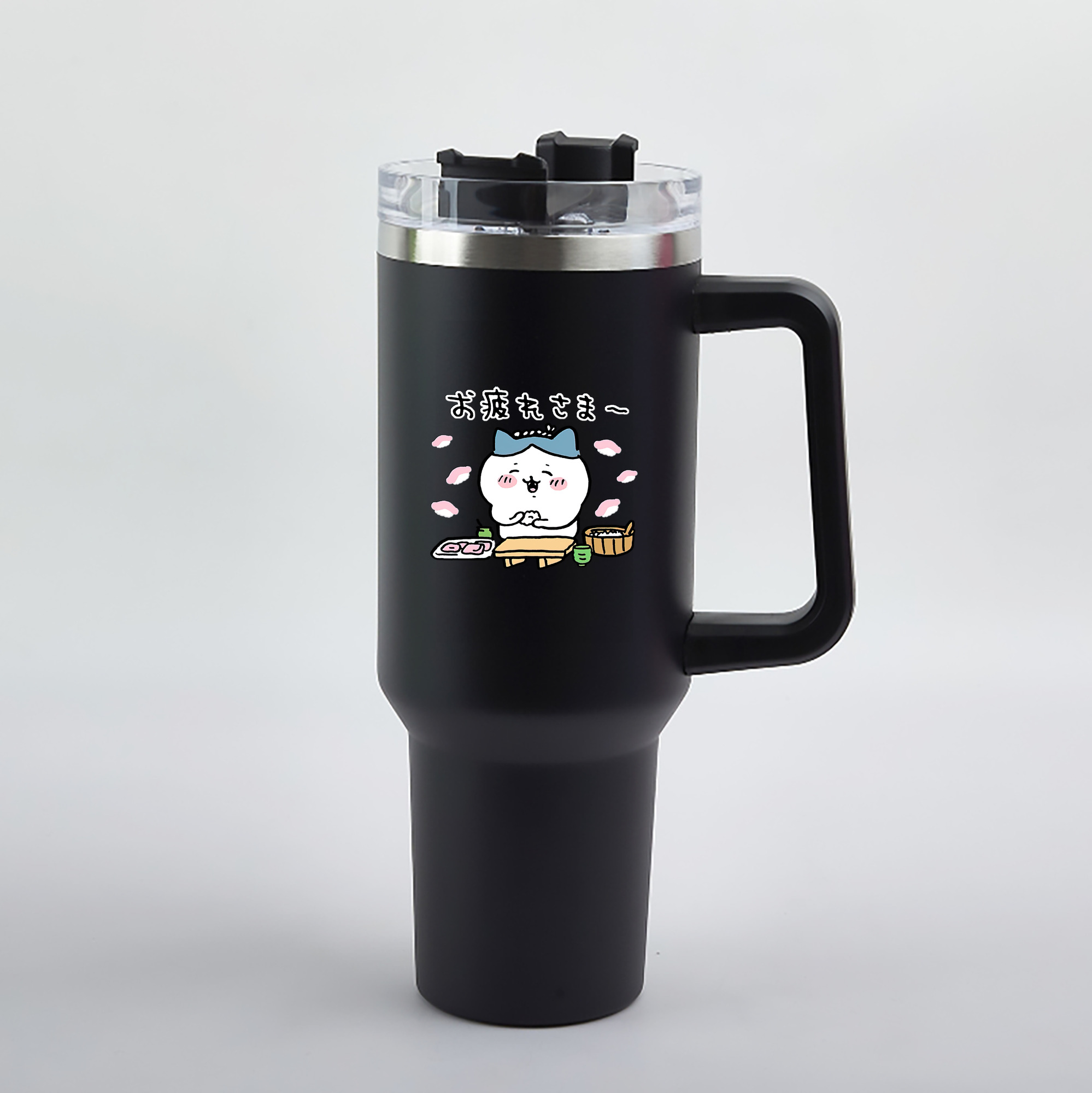 （画像用） ちいかわ ハチワレ Chii-kawa hachiware 1200mL車用タンブラー（カラープリント）